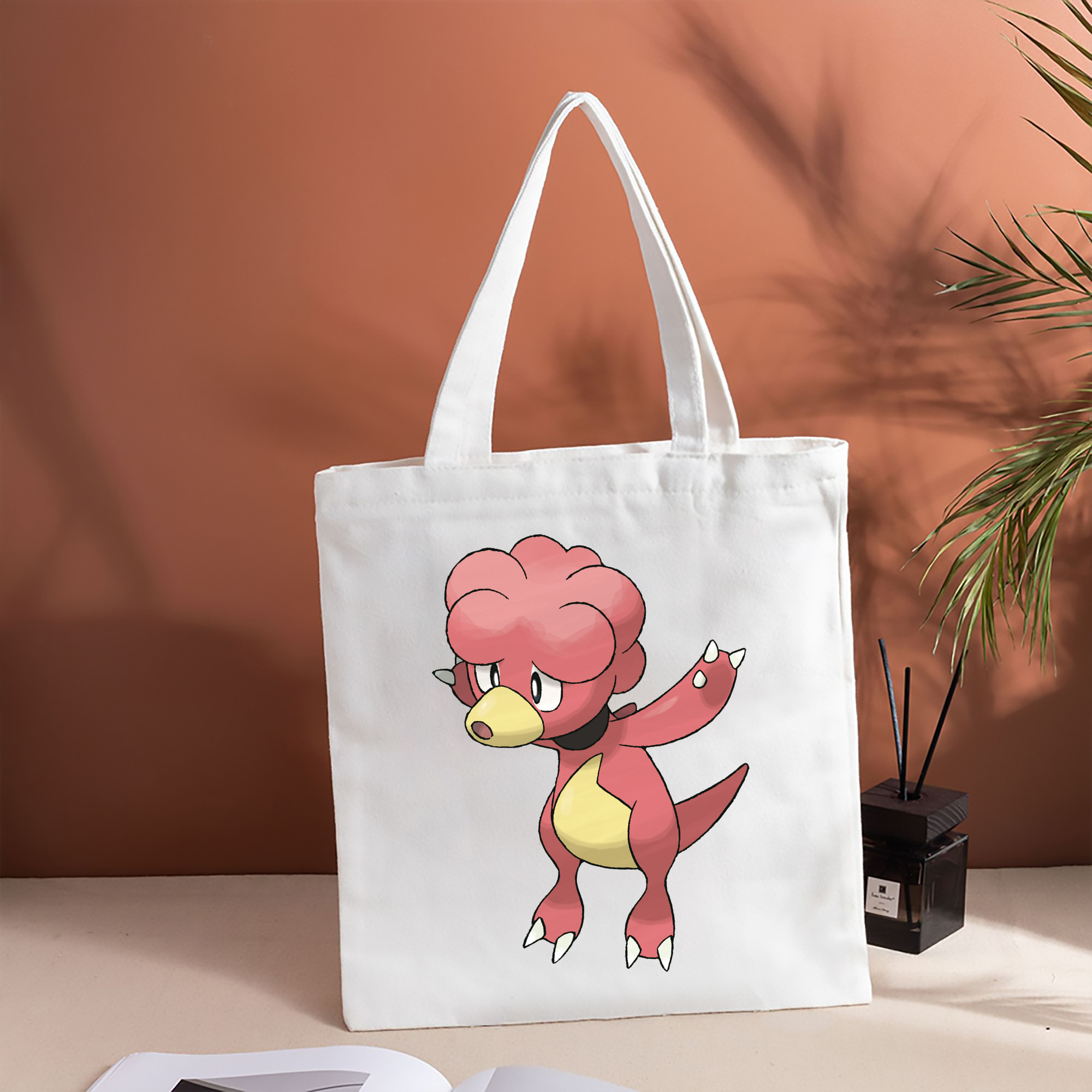ポケットモンスター Pokémon 縦型キャンバス生地手提げバッグ　トートバッグ