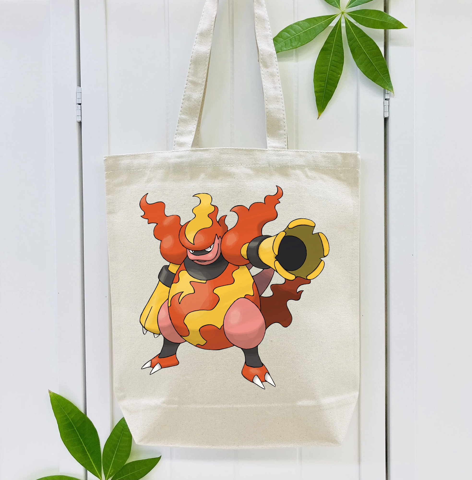 ポケットモンスター Pokémon 縦型キャンバス生地手提げバッグ　トートバッグ