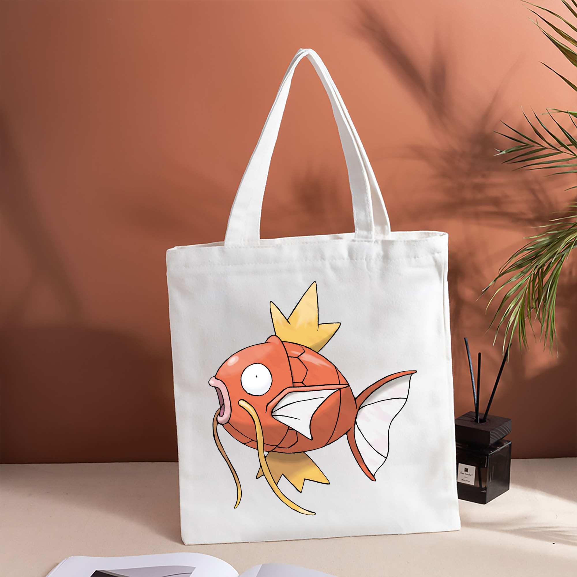 ポケットモンスター Pokémon 縦型キャンバス生地手提げバッグ　トートバッグ