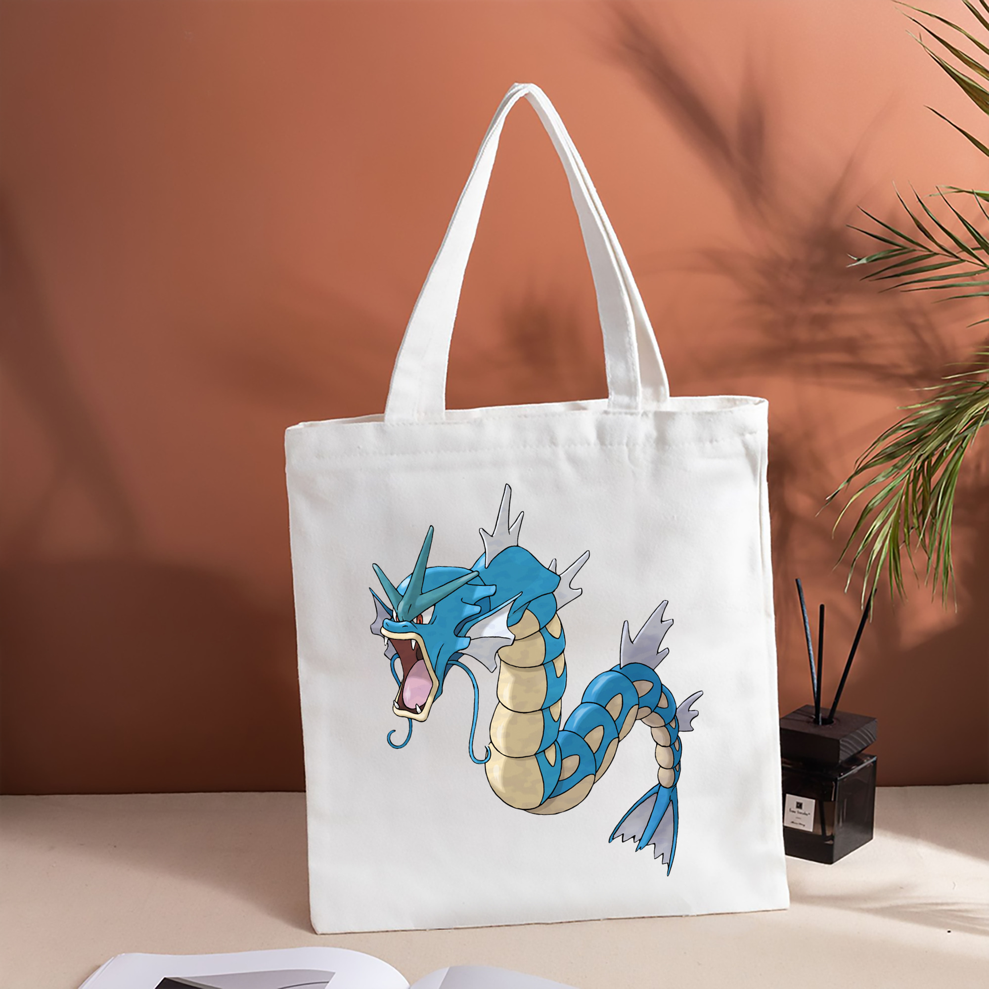 ポケットモンスター Pokémon 縦型キャンバス生地手提げバッグ　トートバッグ
