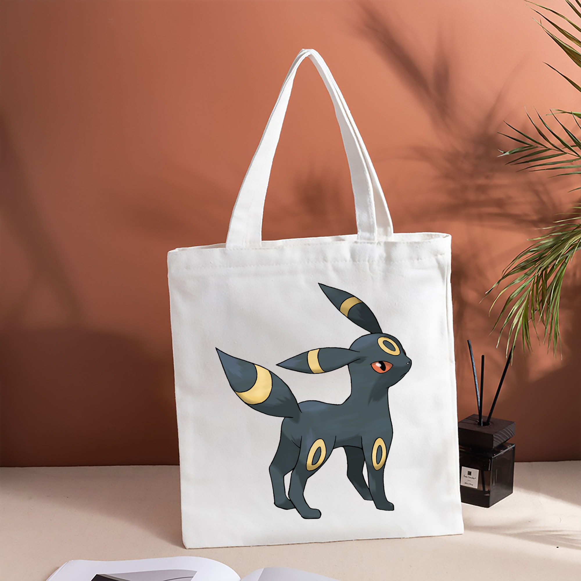 ポケットモンスター Pokémon 縦型キャンバス生地手提げバッグ　トートバッグ