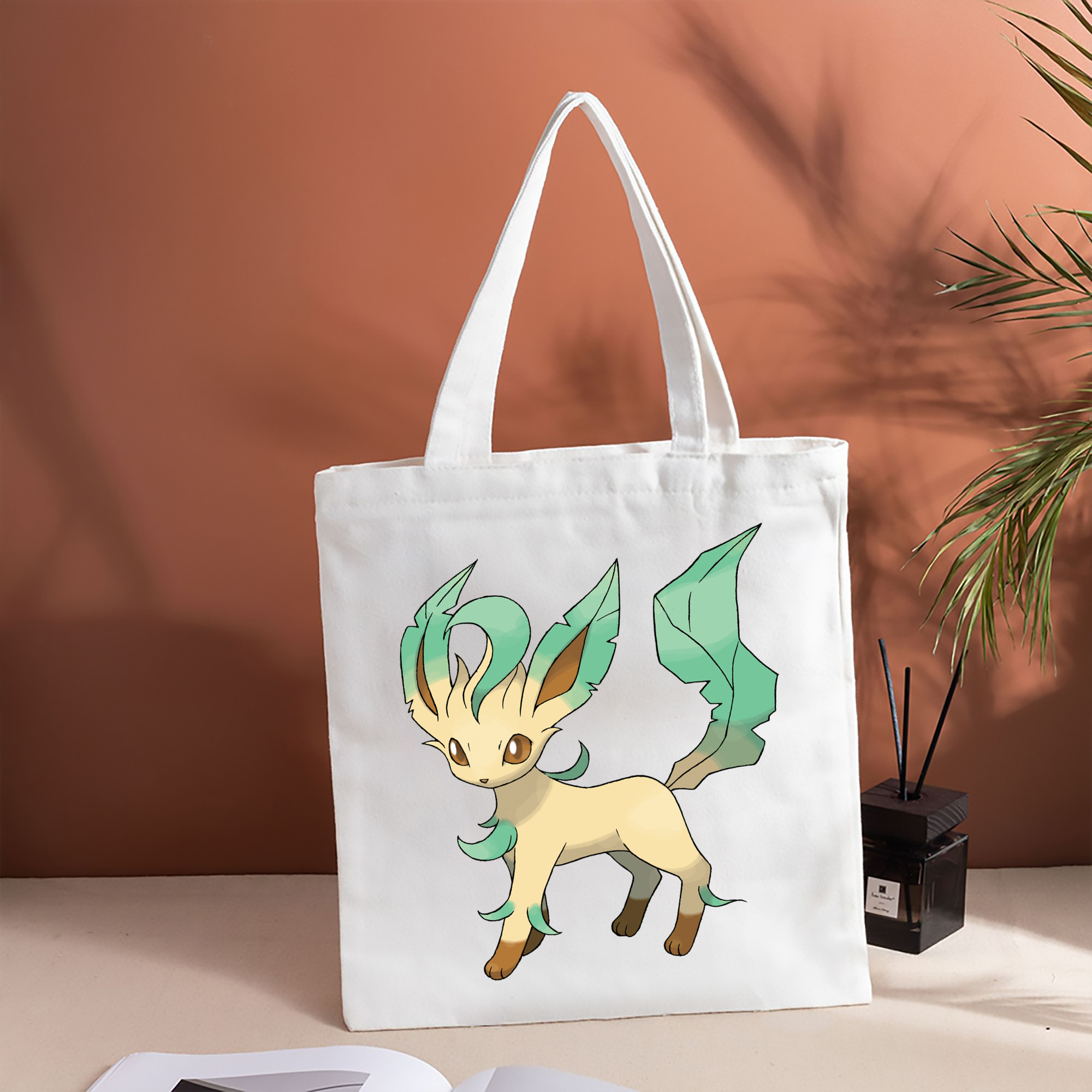 ポケットモンスター Pokémon 縦型キャンバス生地手提げバッグ　トートバッグ