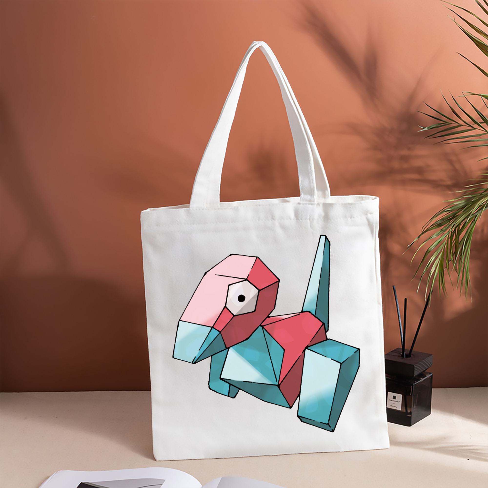 ポケットモンスター Pokémon 縦型キャンバス生地手提げバッグ　トートバッグ
