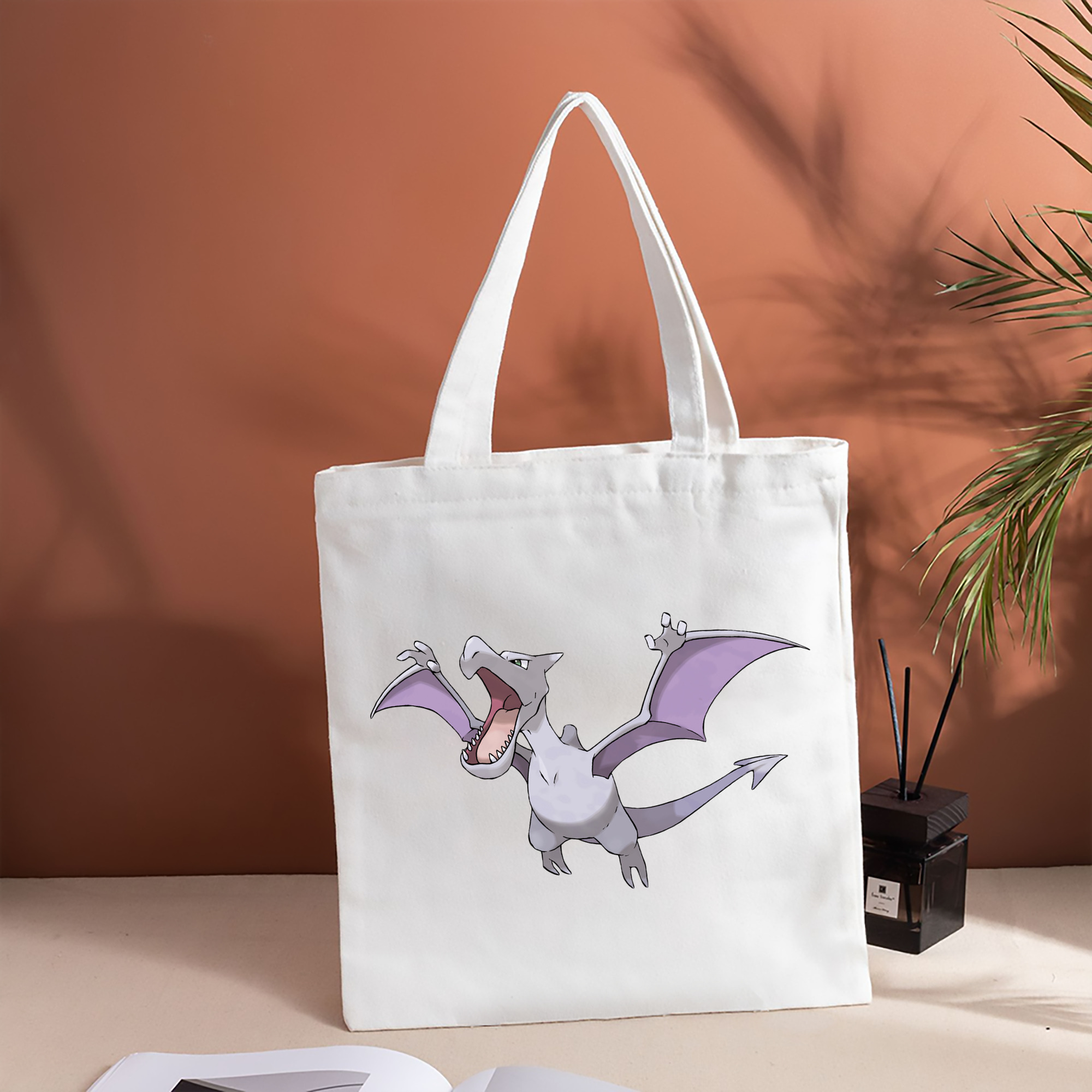 ポケットモンスター Pokémon 縦型キャンバス生地手提げバッグ　トートバッグ