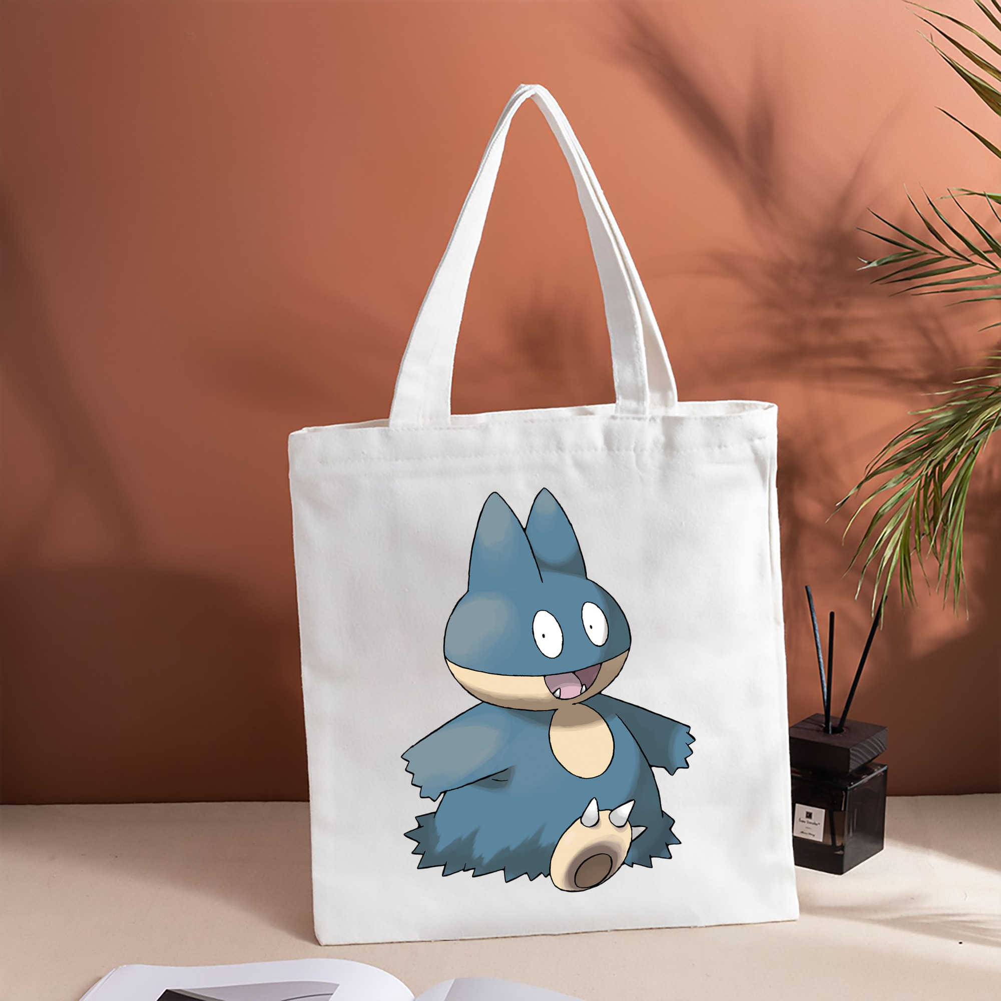 ポケットモンスター Pokémon 縦型キャンバス生地手提げバッグ　トートバッグ