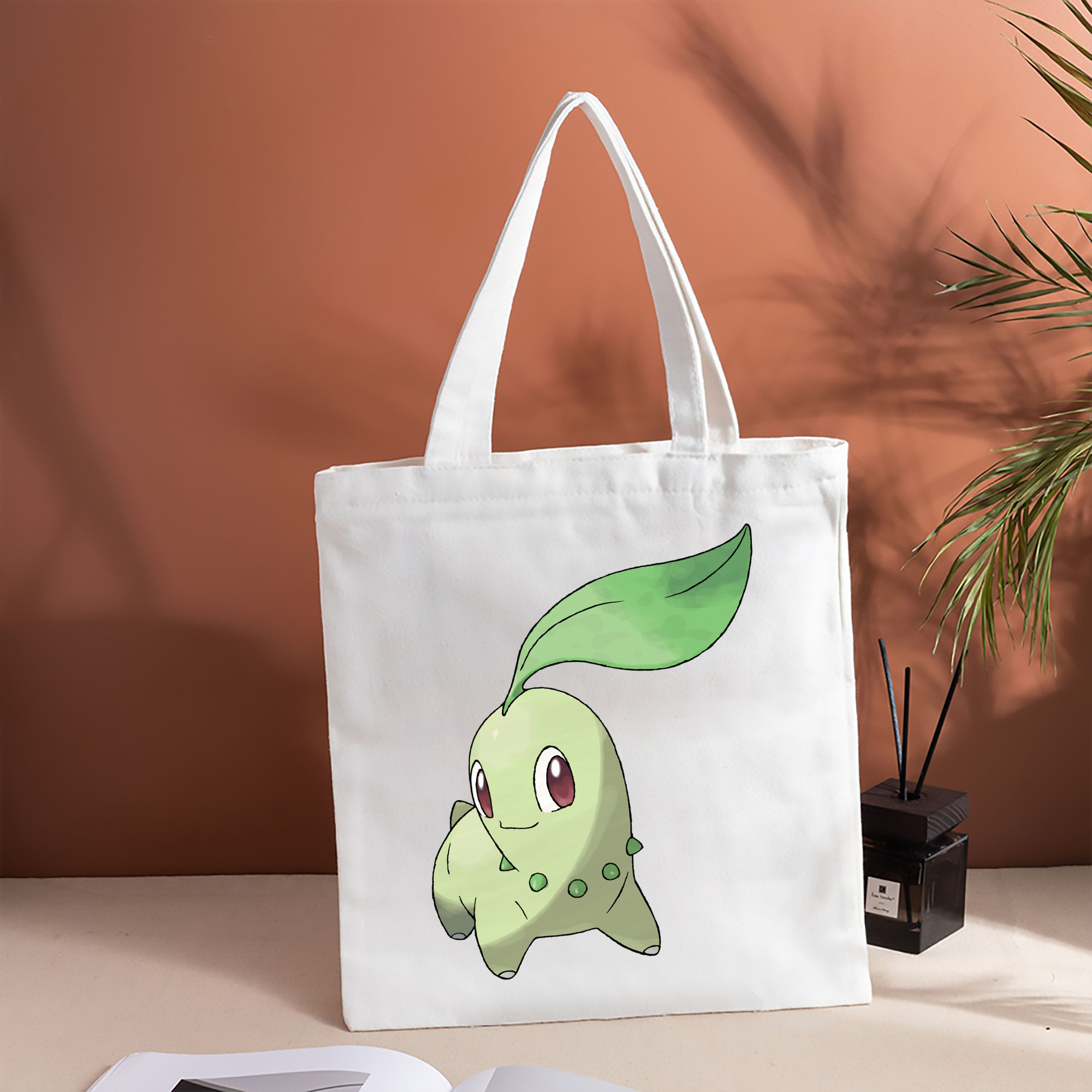 ポケットモンスター Pokémon 縦型キャンバス生地手提げバッグ　トートバッグ