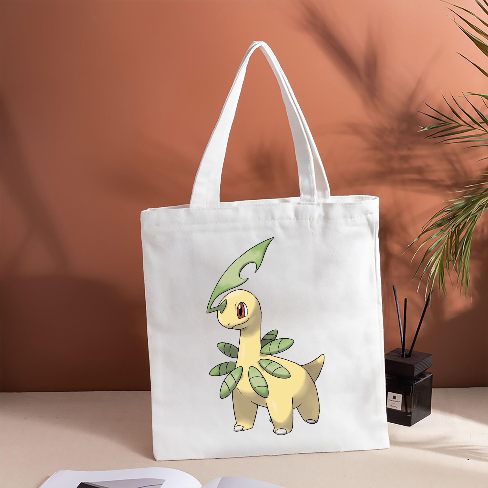 ポケットモンスター Pokémon 縦型キャンバス生地手提げバッグ　トートバッグ