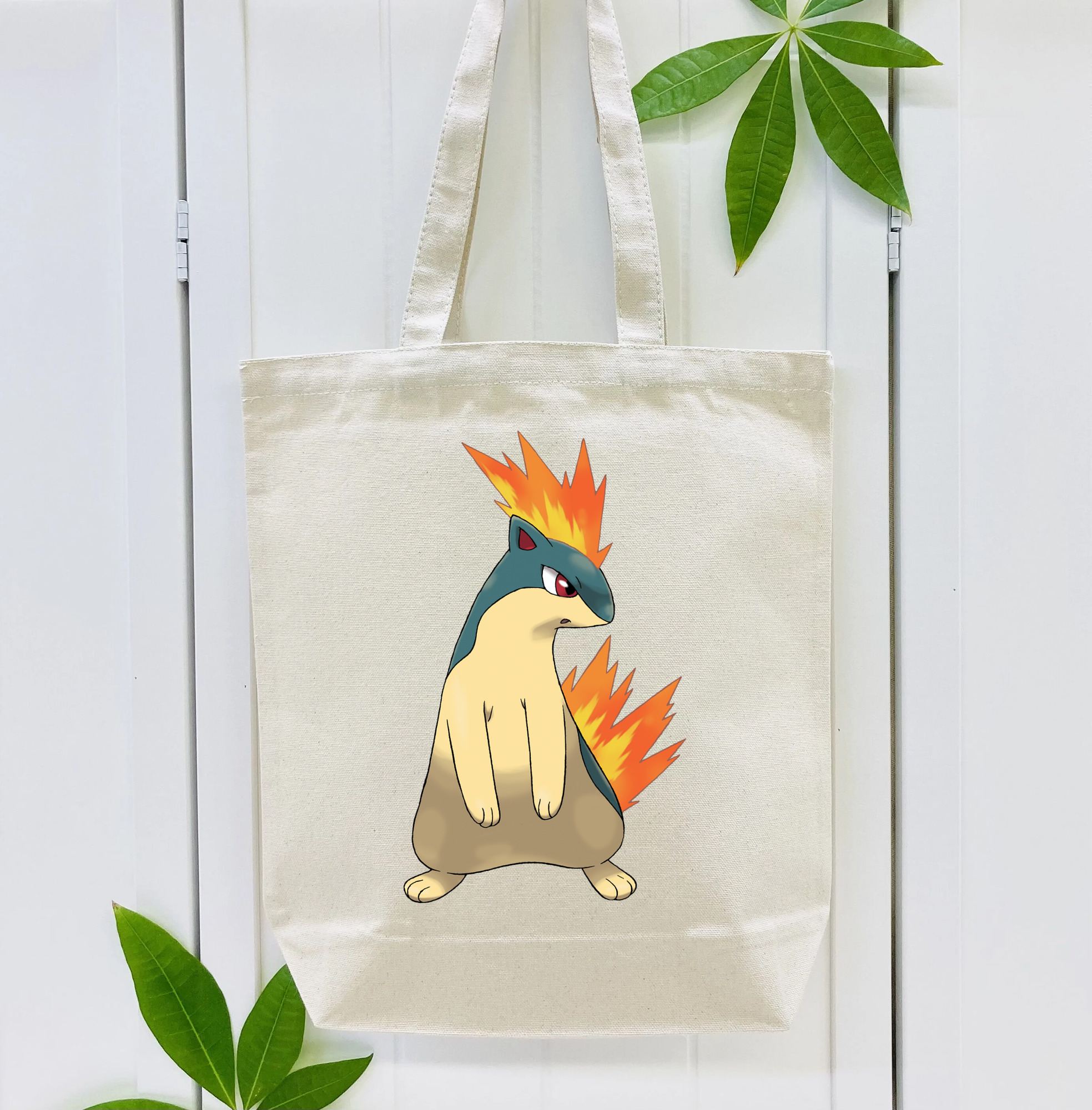 ポケットモンスター Pokémon 縦型キャンバス生地手提げバッグ　トートバッグ