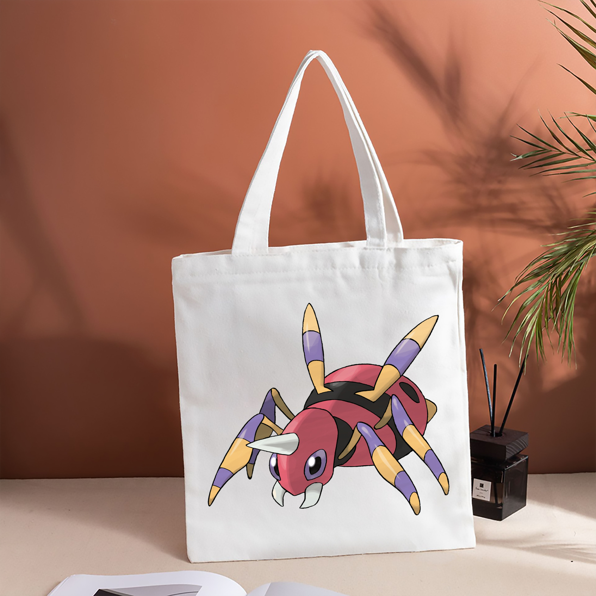 ポケットモンスター Pokémon 縦型キャンバス生地手提げバッグ　トートバッグ