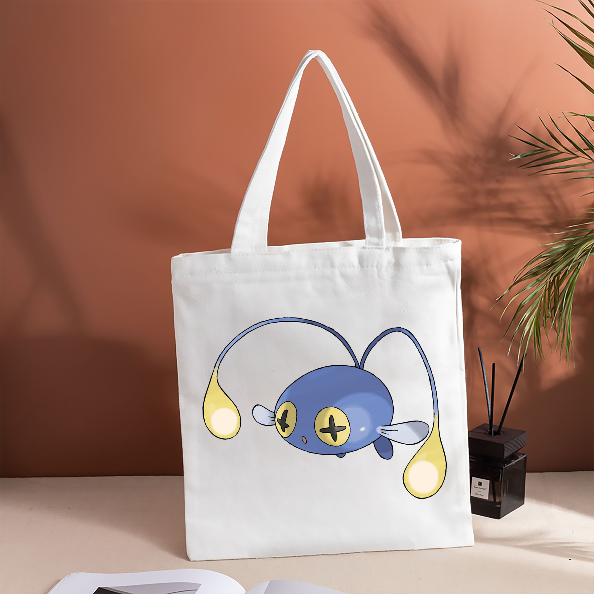 ポケットモンスター Pokémon 縦型キャンバス生地手提げバッグ　トートバッグ
