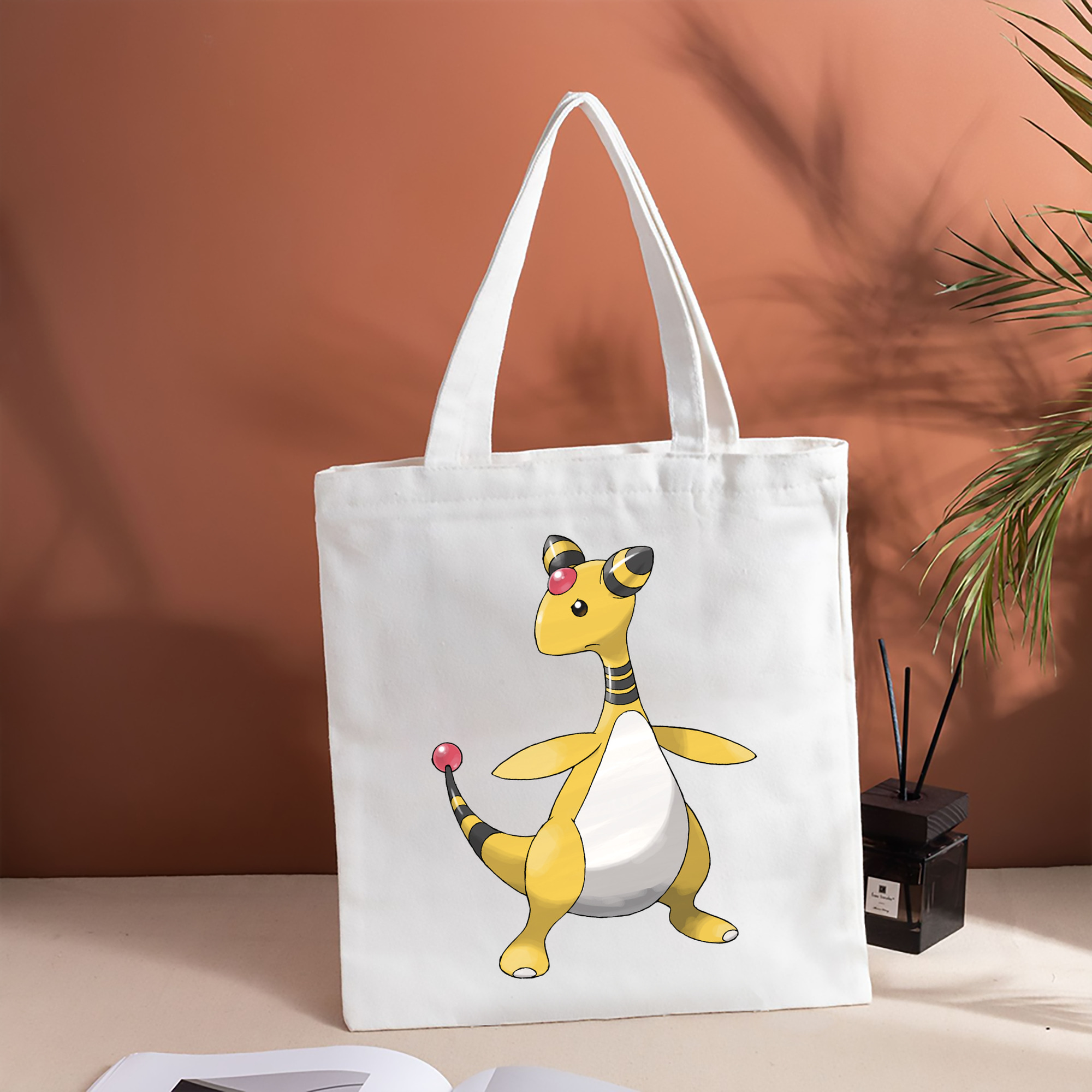 ポケットモンスター Pokémon 縦型キャンバス生地手提げバッグ　トートバッグ