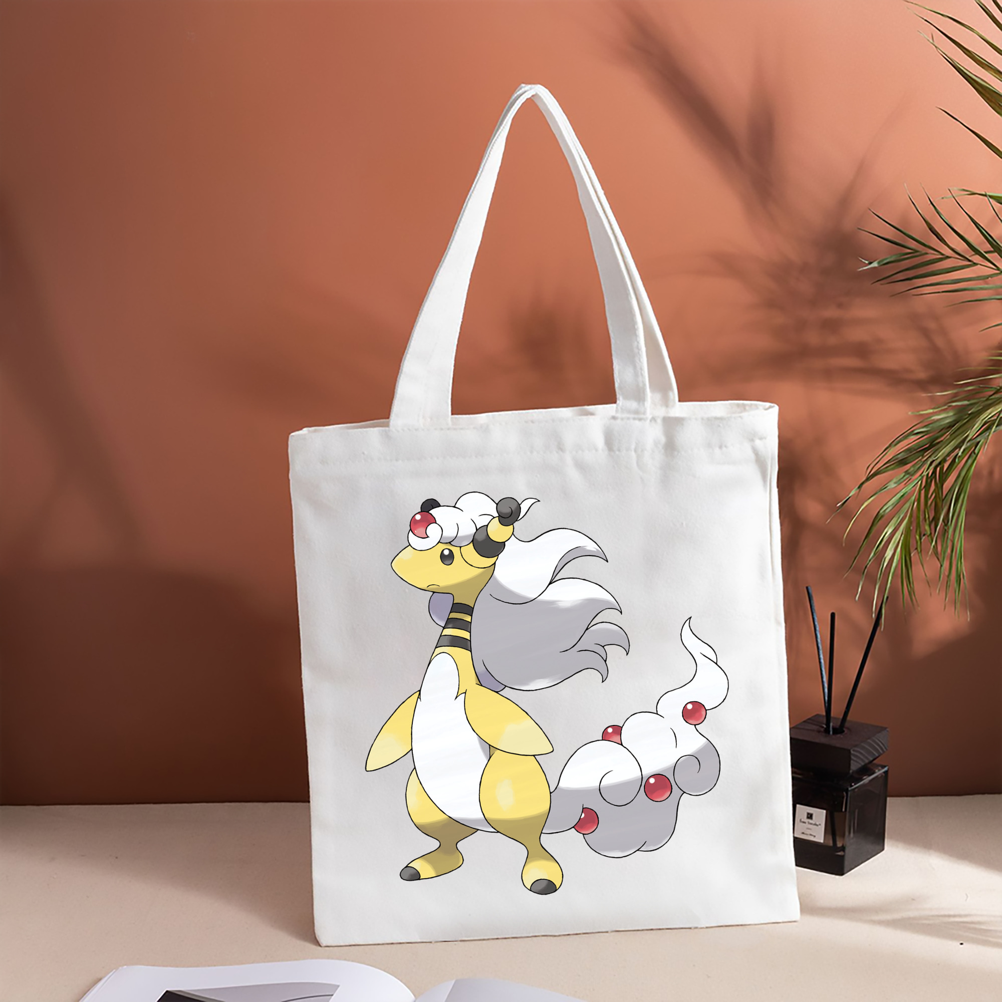 ポケットモンスター Pokémon 縦型キャンバス生地手提げバッグ　トートバッグ