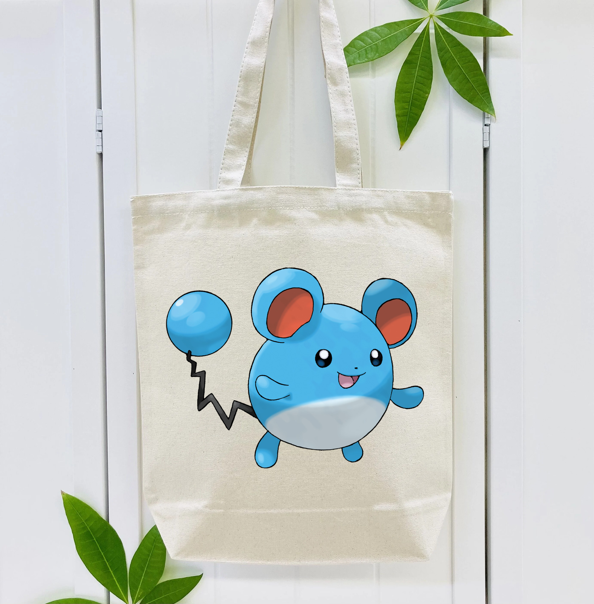ポケットモンスター Pokémon 縦型キャンバス生地手提げバッグ　トートバッグ