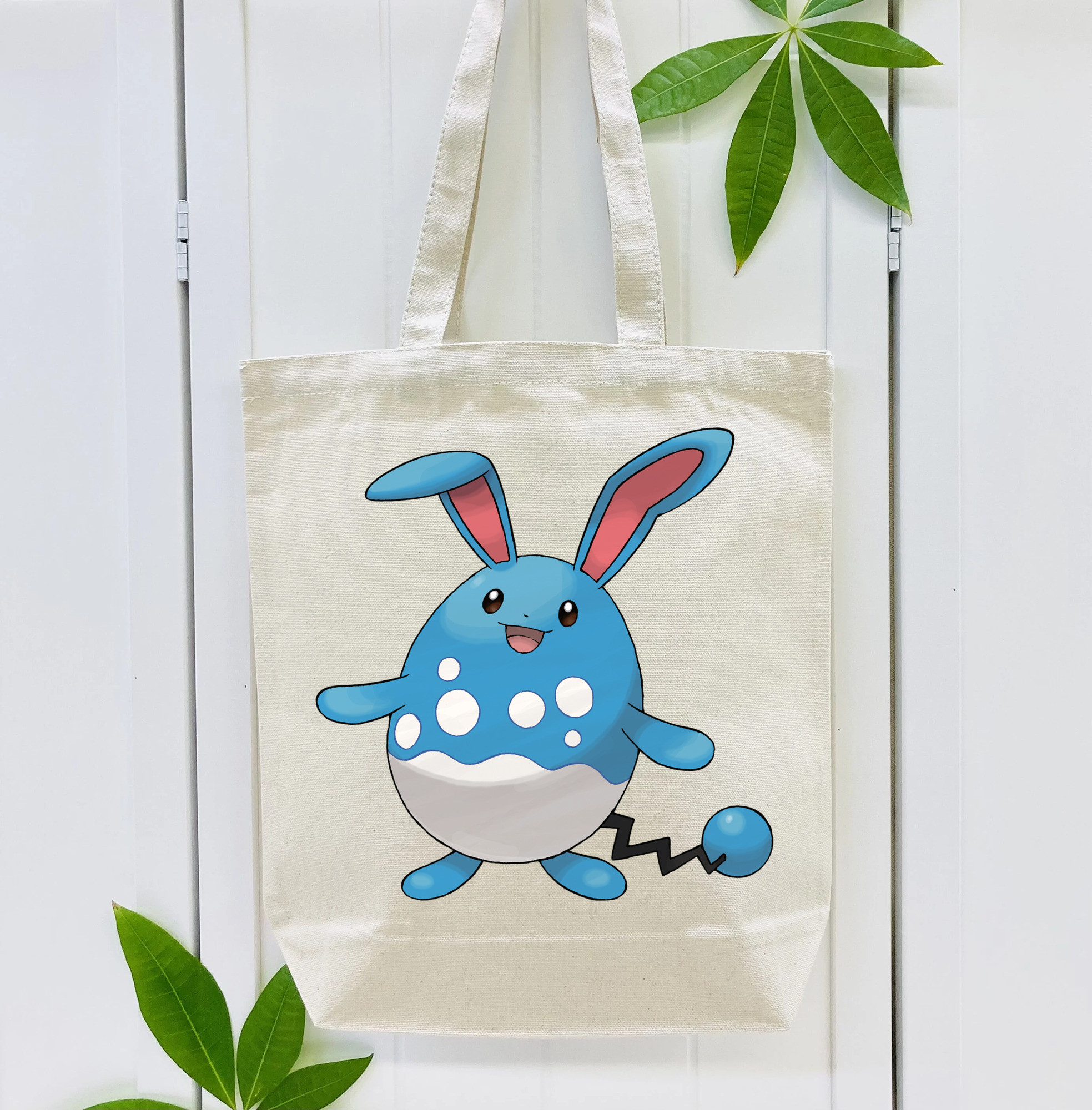 ポケットモンスター Pokémon 縦型キャンバス生地手提げバッグ　トートバッグ