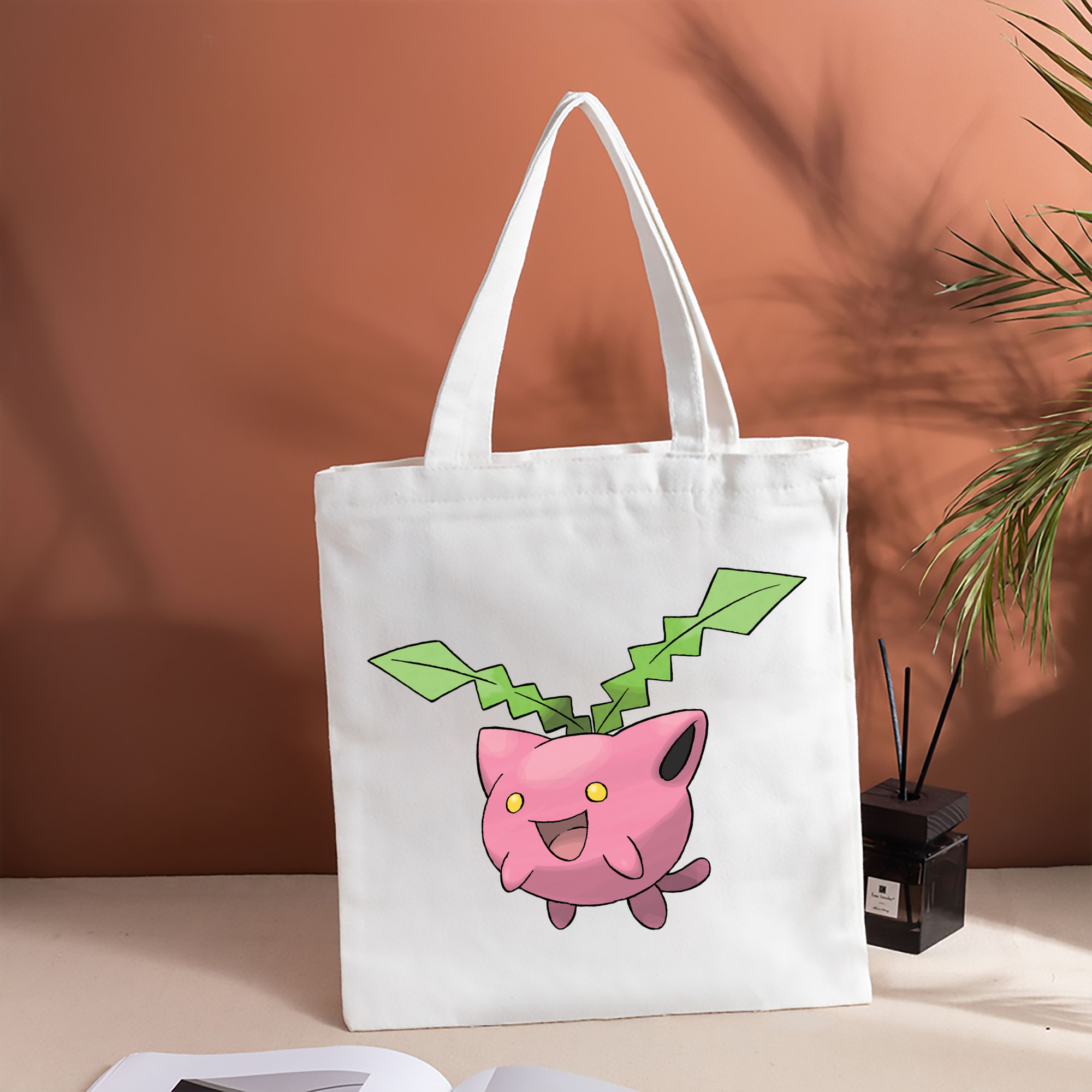 ポケットモンスター Pokémon 縦型キャンバス生地手提げバッグ　トートバッグ