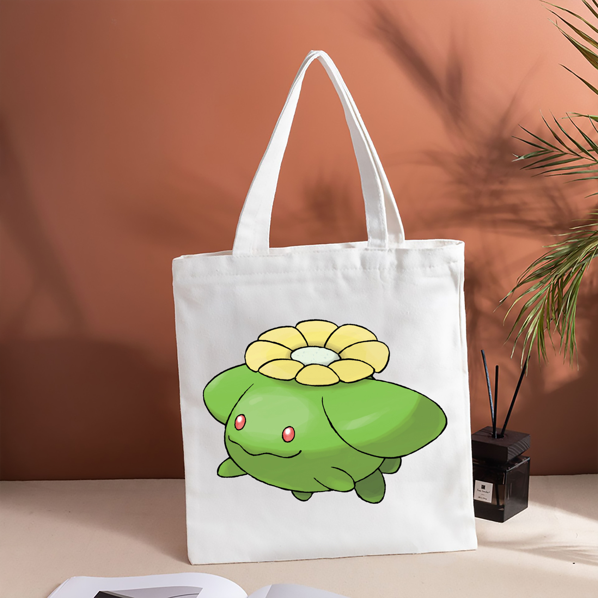 ポケットモンスター Pokémon 縦型キャンバス生地手提げバッグ　トートバッグ