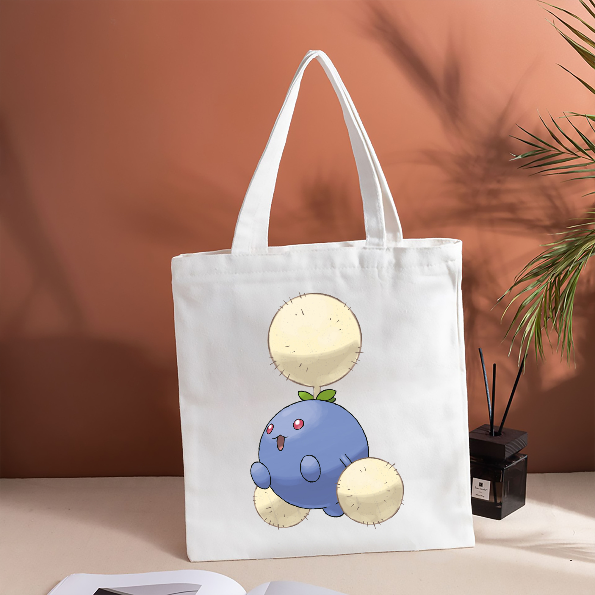 ポケットモンスター Pokémon 縦型キャンバス生地手提げバッグ　トートバッグ