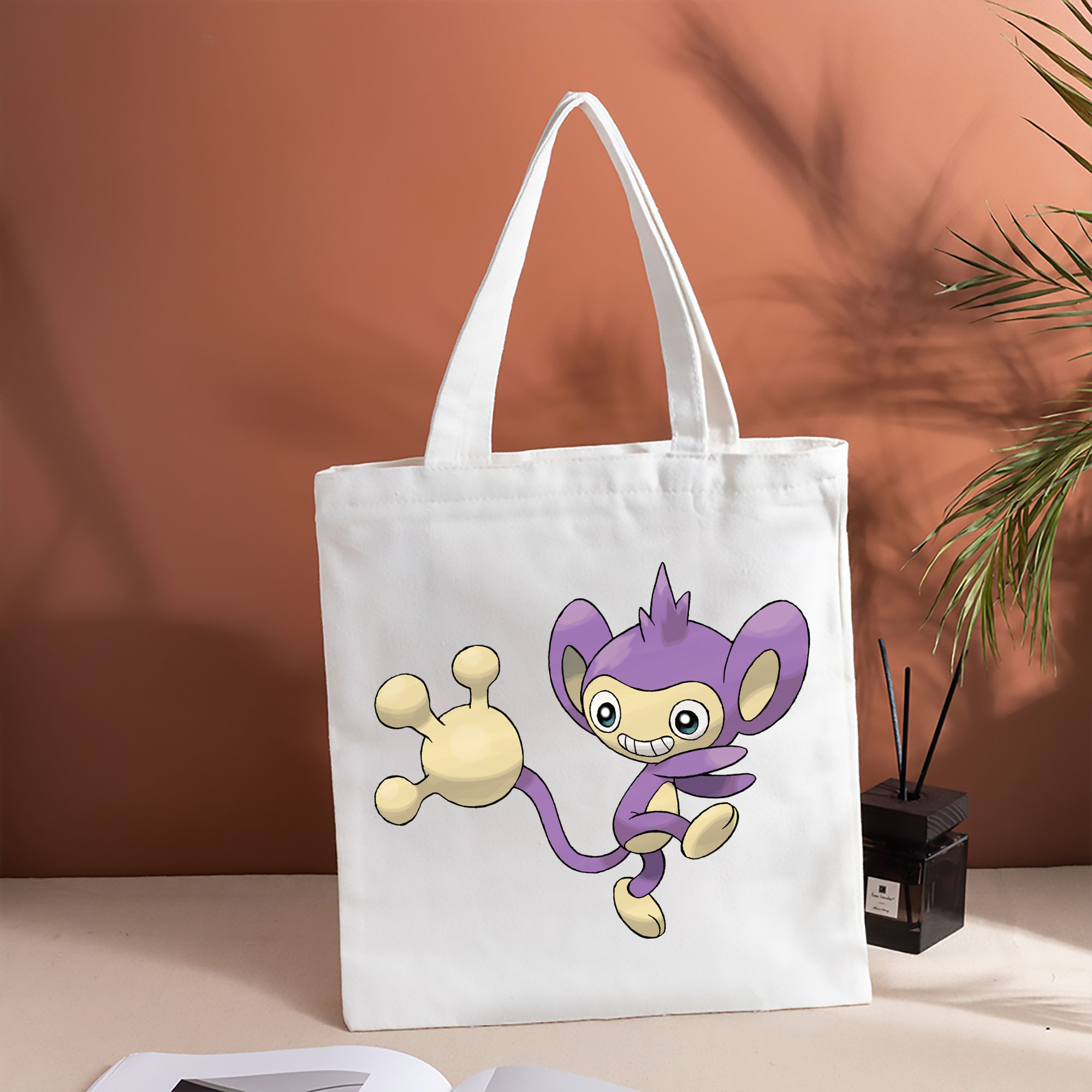ポケットモンスター Pokémon 縦型キャンバス生地手提げバッグ　トートバッグ
