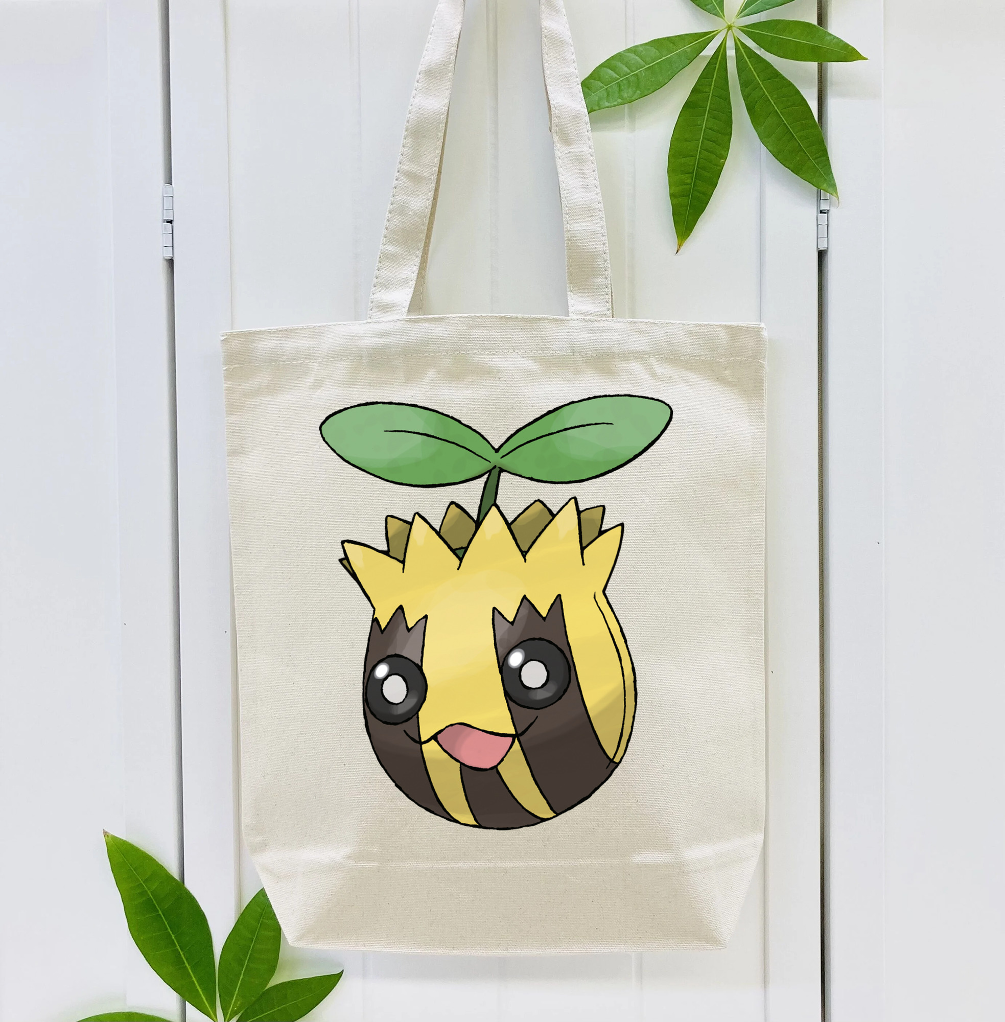 ポケットモンスター Pokémon 縦型キャンバス生地手提げバッグ　トートバッグ