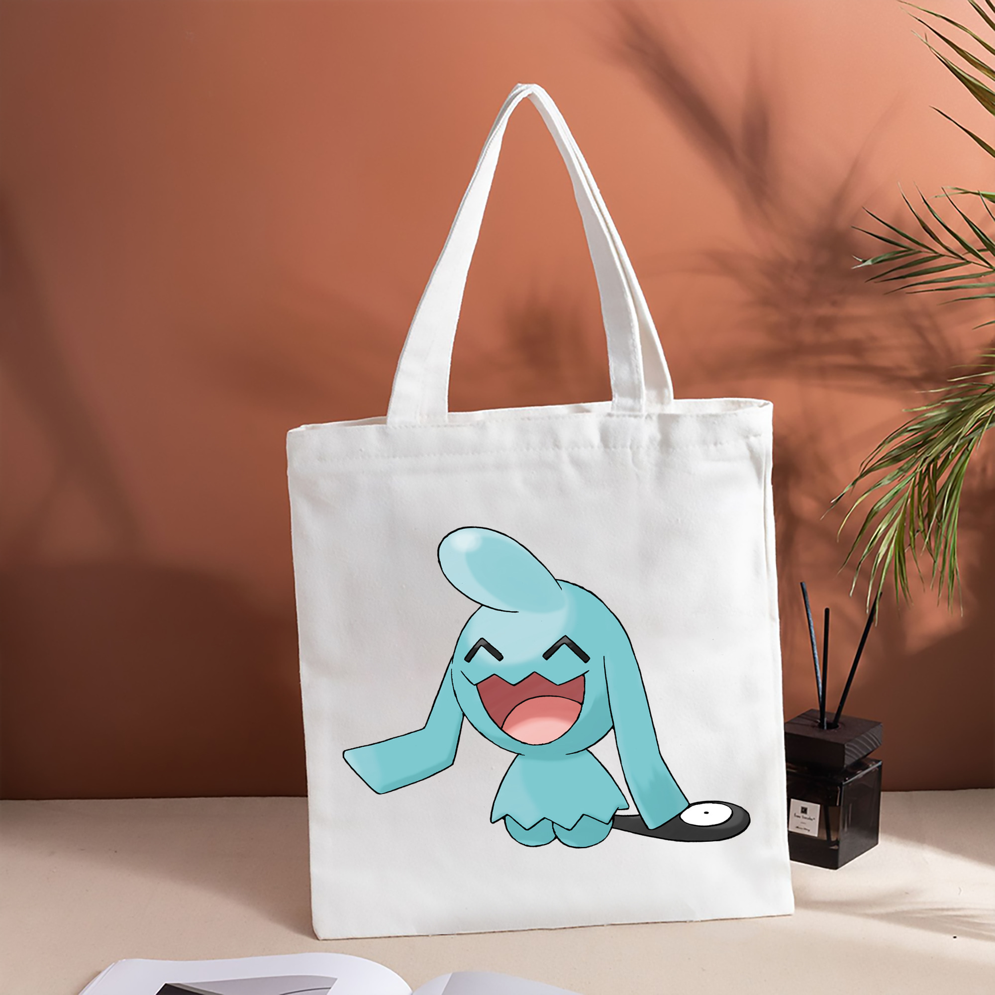 ポケットモンスター Pokémon 縦型キャンバス生地手提げバッグ　トートバッグ