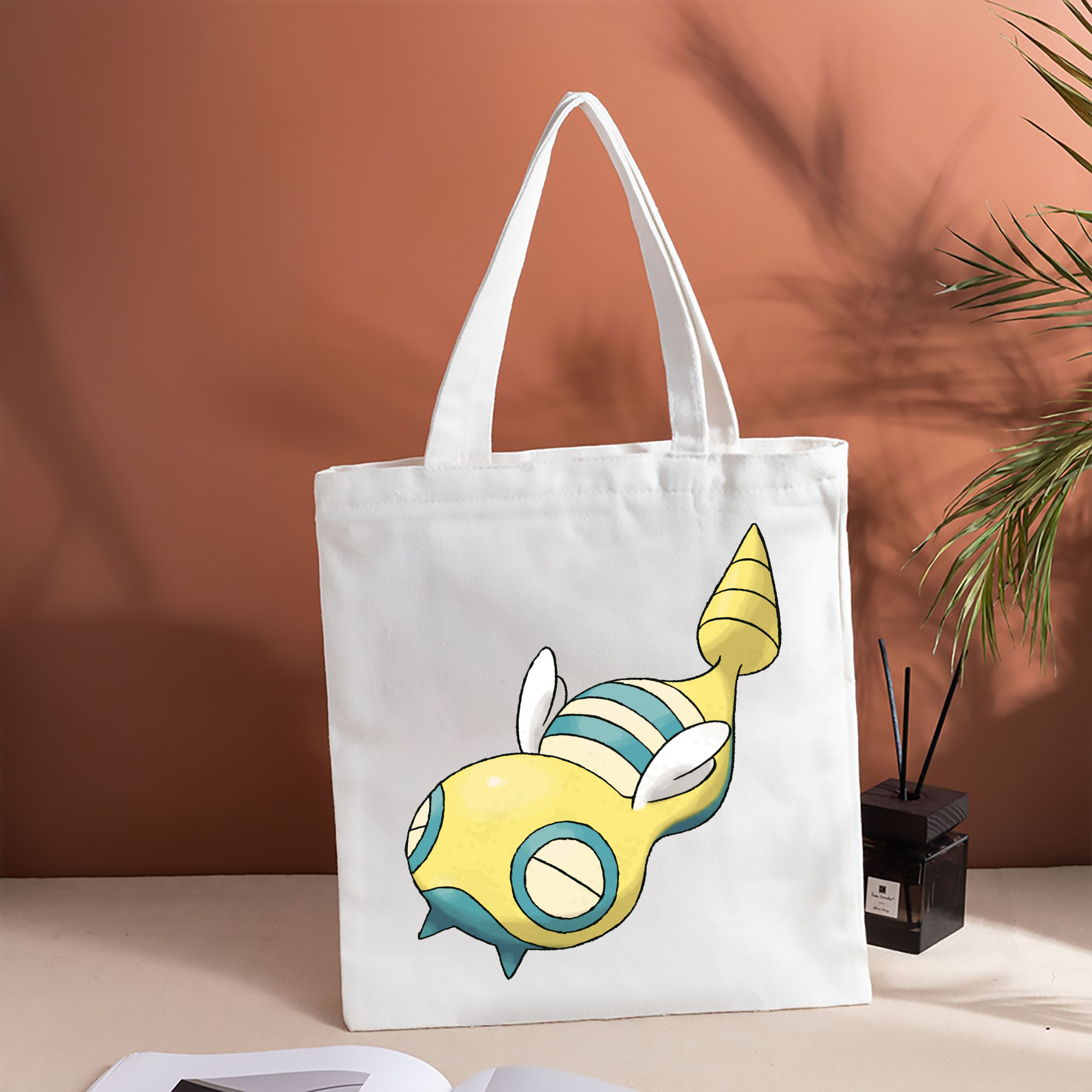 ポケットモンスター Pokémon 縦型キャンバス生地手提げバッグ　トートバッグ