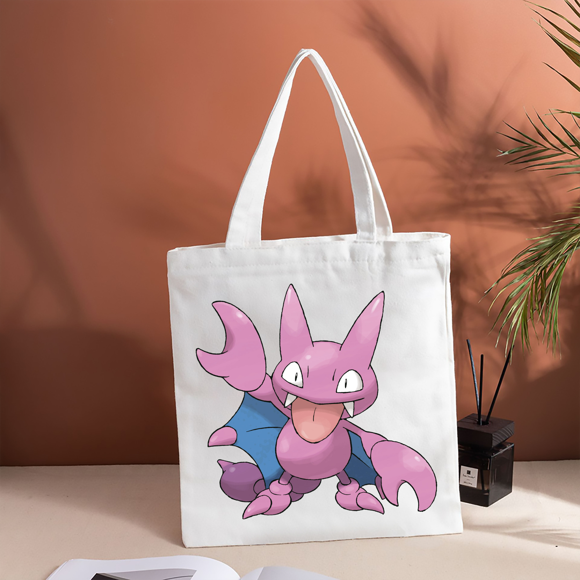 ポケットモンスター Pokémon 縦型キャンバス生地手提げバッグ　トートバッグ