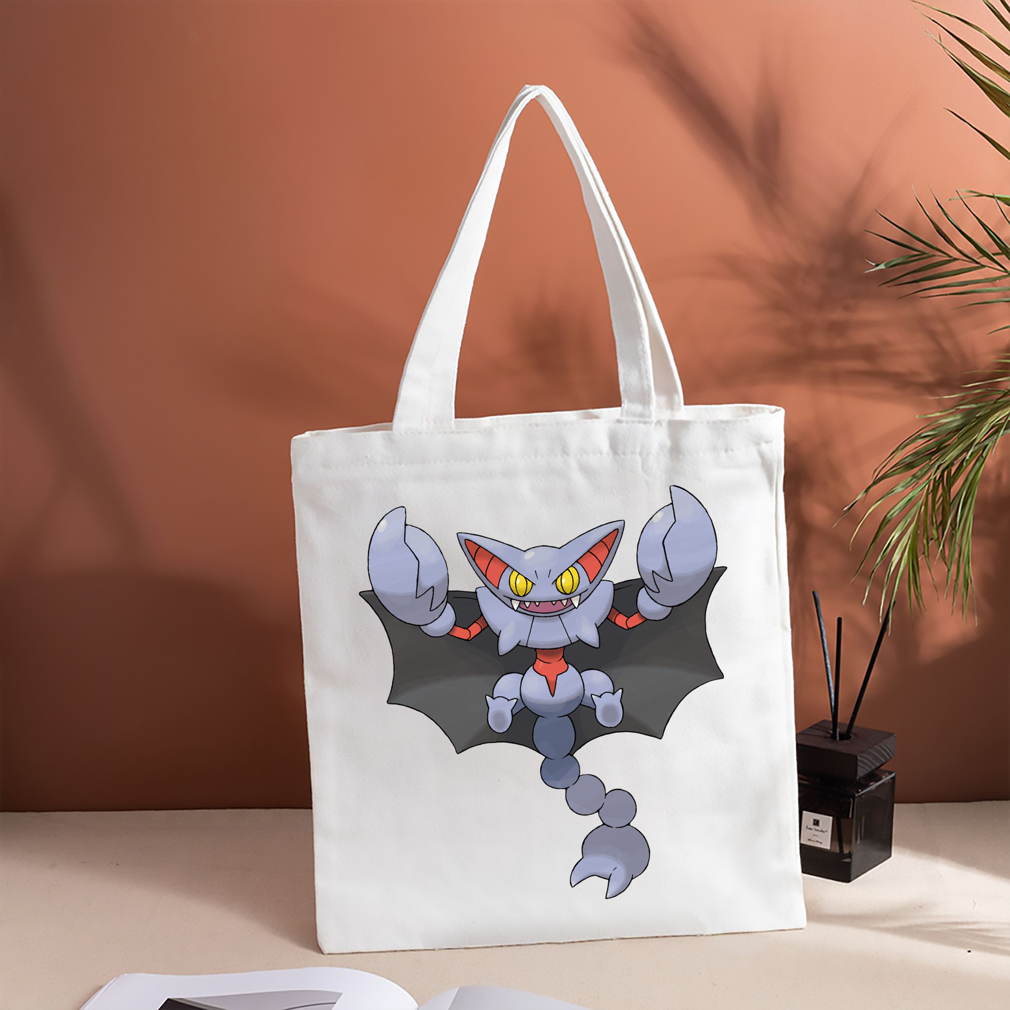 ポケットモンスター Pokémon 縦型キャンバス生地手提げバッグ　トートバッグ