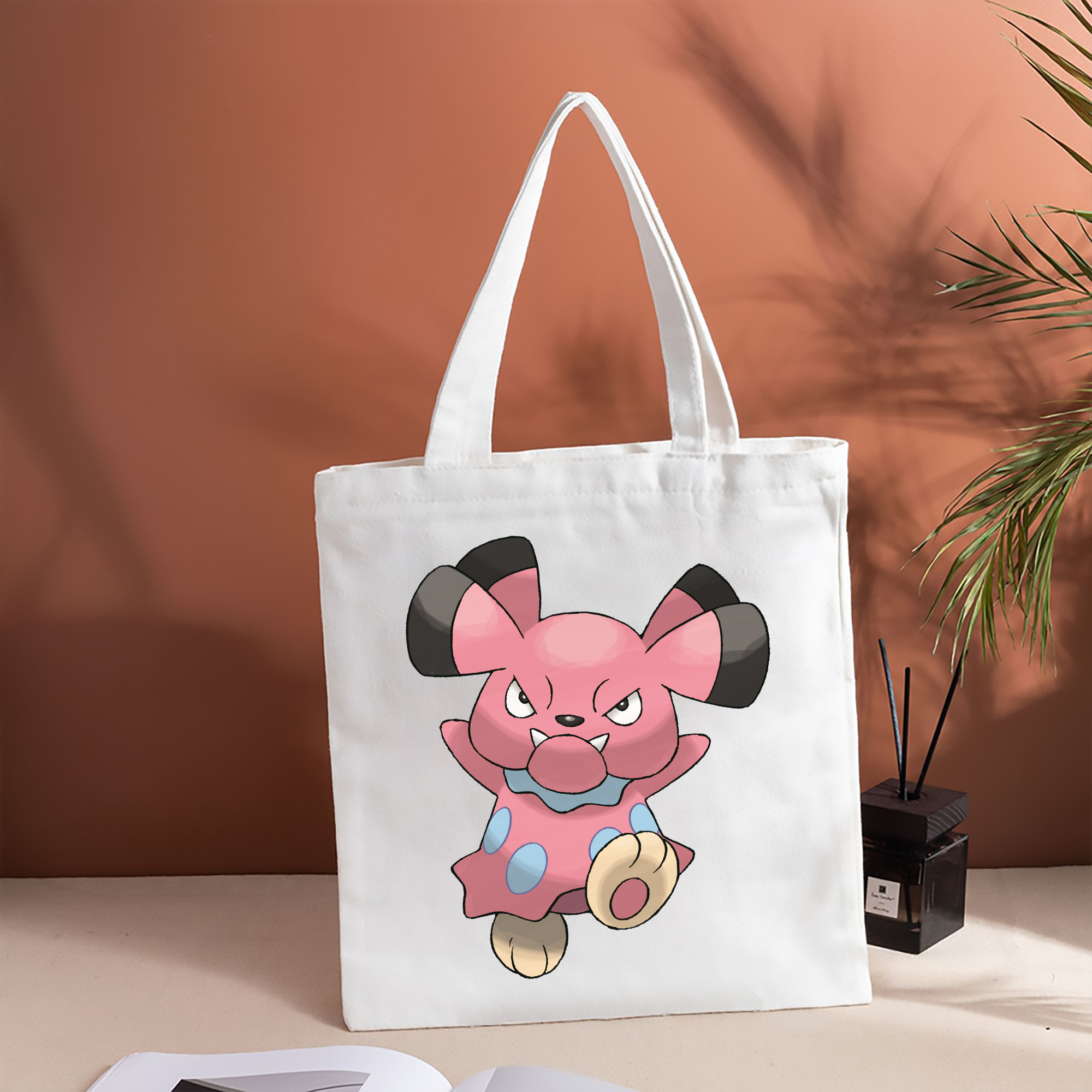 ポケットモンスター Pokémon 縦型キャンバス生地手提げバッグ　トートバッグ