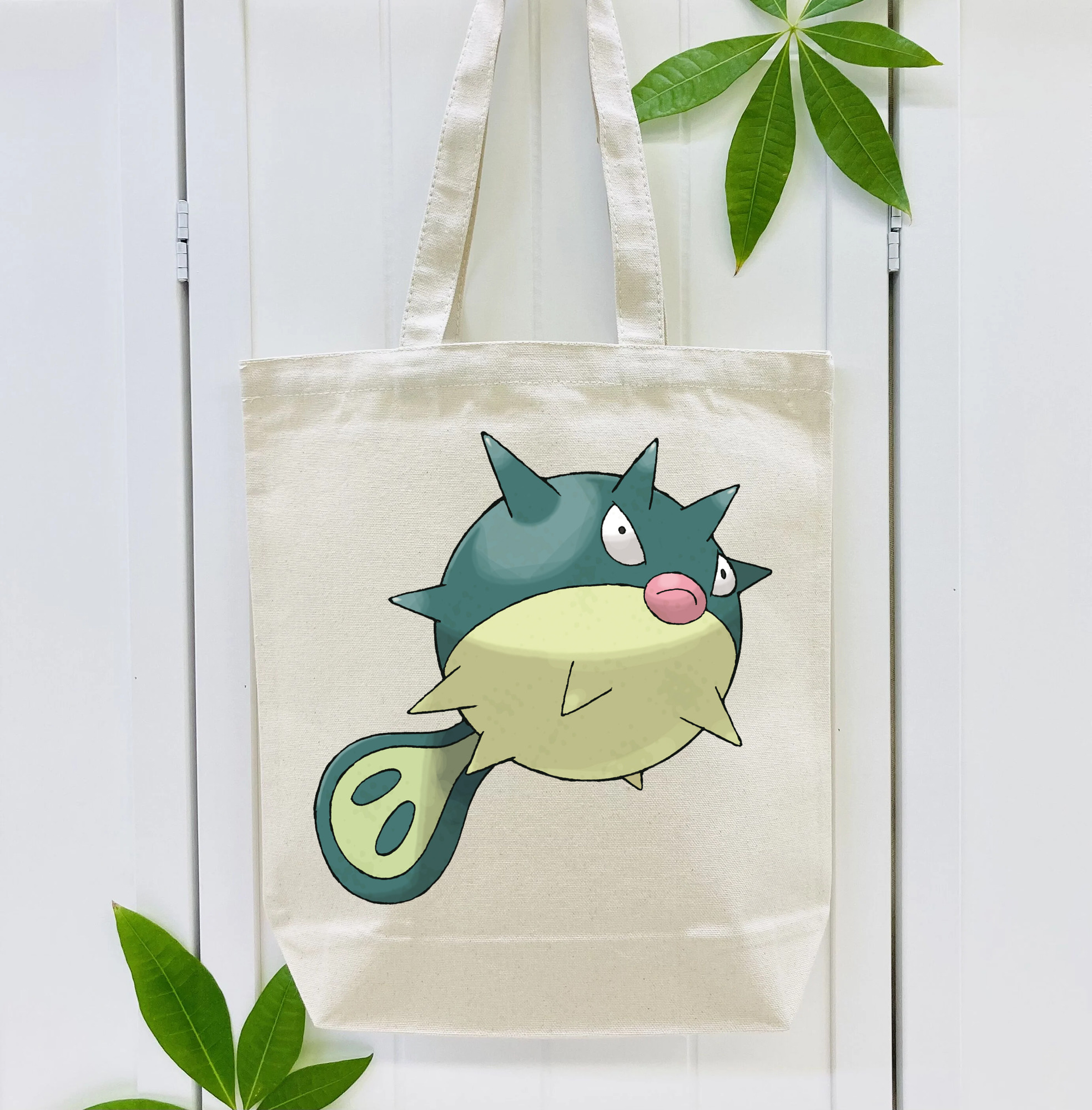 ポケットモンスター Pokémon 縦型キャンバス生地手提げバッグ　トートバッグ