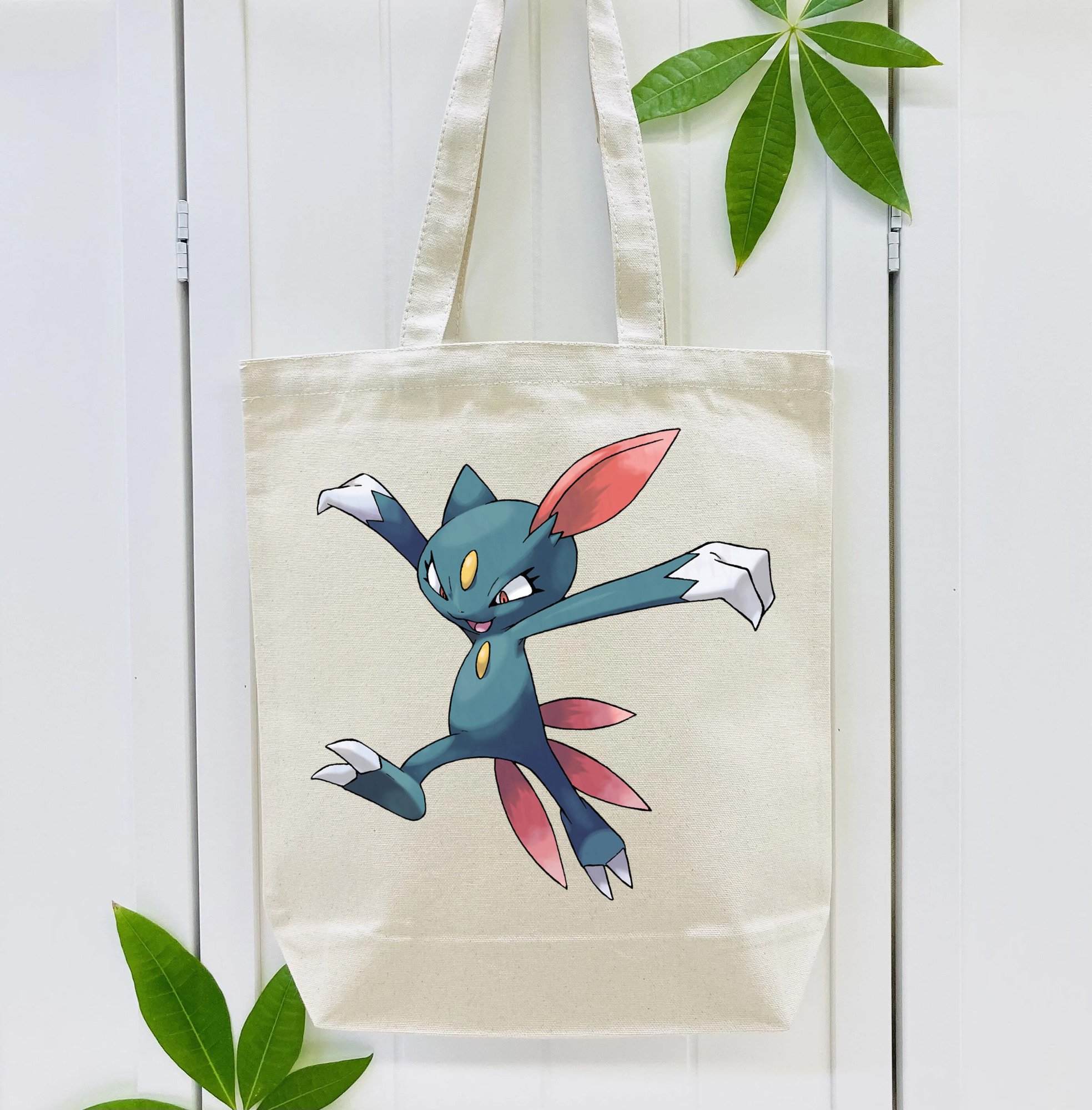 ポケットモンスター Pokémon 縦型キャンバス生地手提げバッグ　トートバッグ