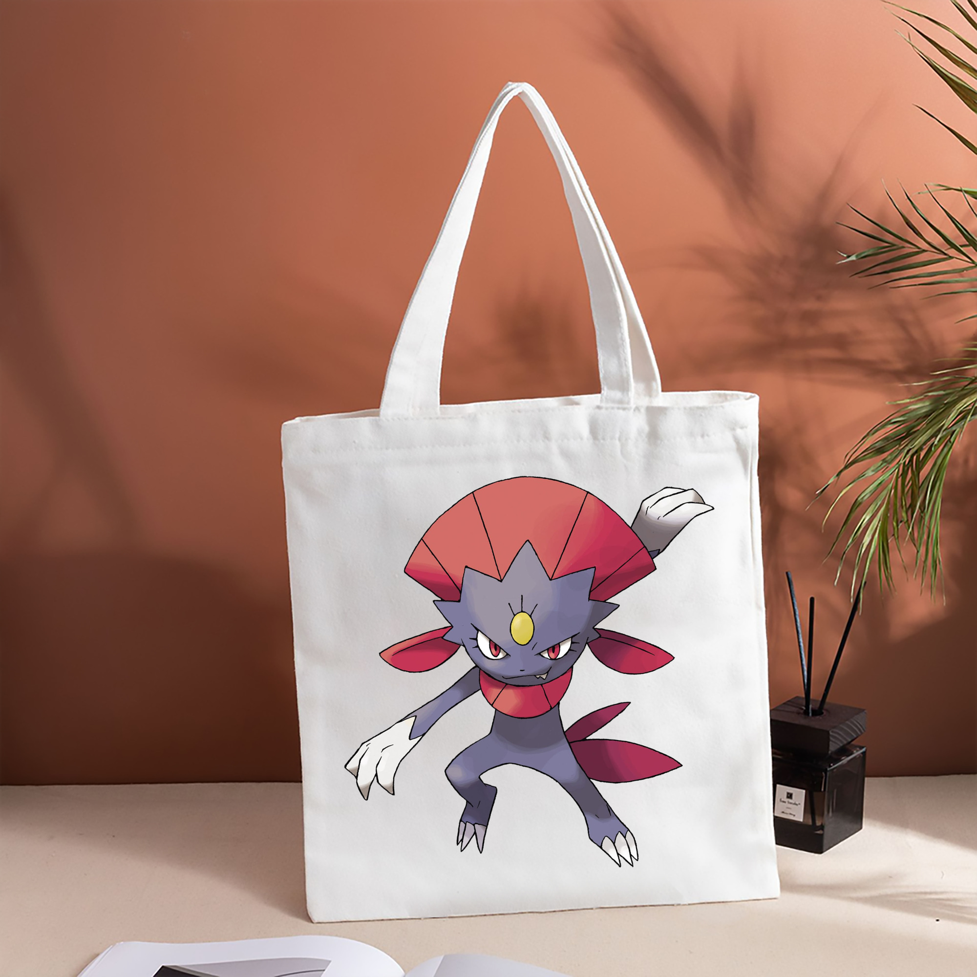 ポケットモンスター Pokémon 縦型キャンバス生地手提げバッグ　トートバッグ