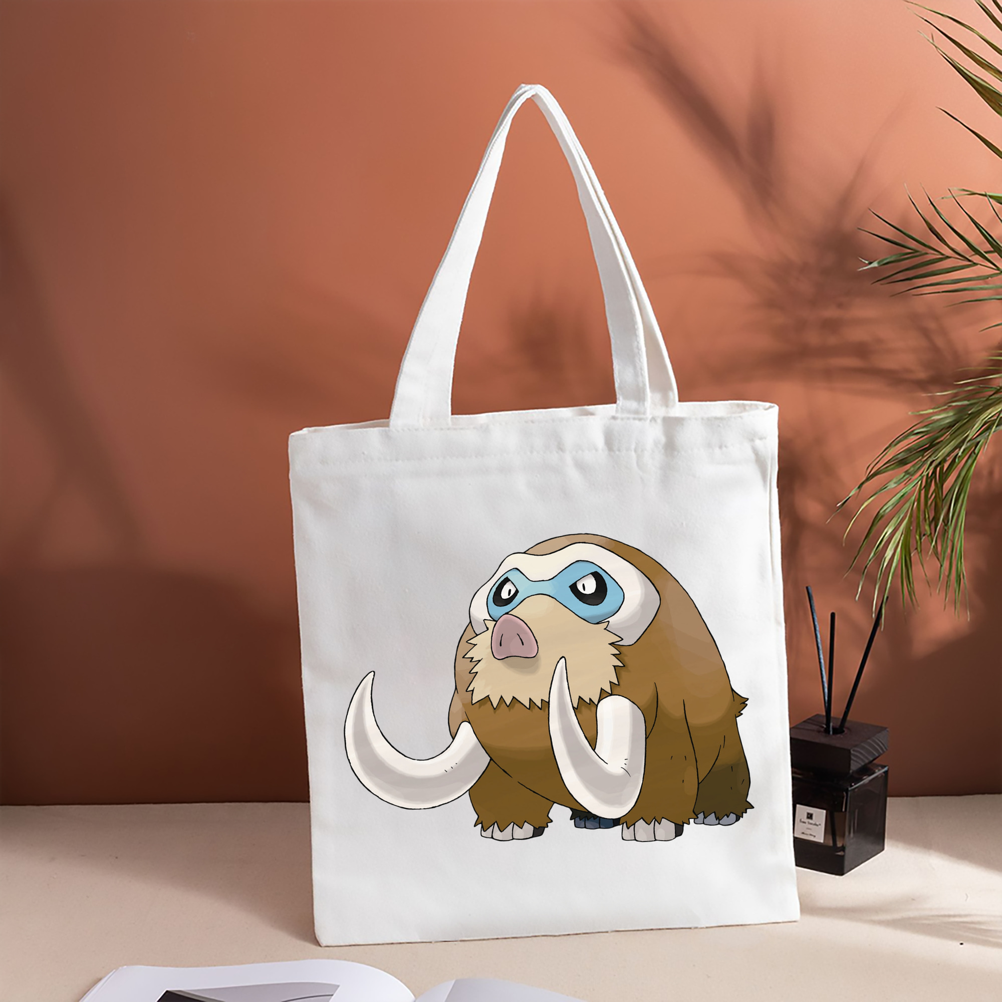ポケットモンスター Pokémon 縦型キャンバス生地手提げバッグ　トートバッグ