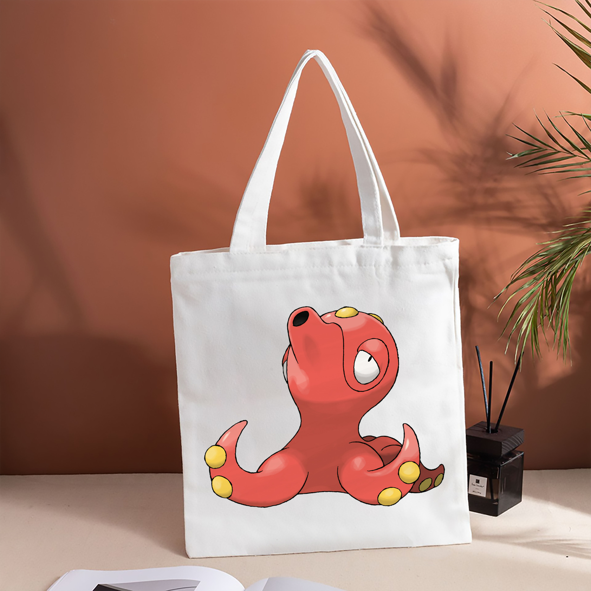 ポケットモンスター Pokémon 縦型キャンバス生地手提げバッグ　トートバッグ
