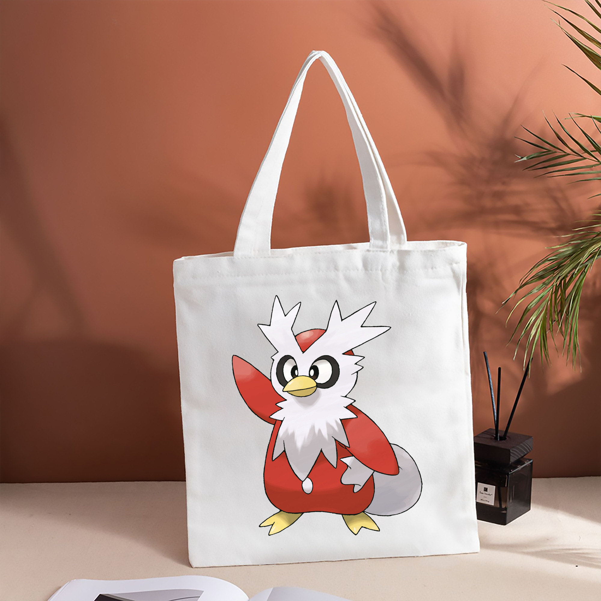 ポケットモンスター Pokémon 縦型キャンバス生地手提げバッグ　トートバッグ
