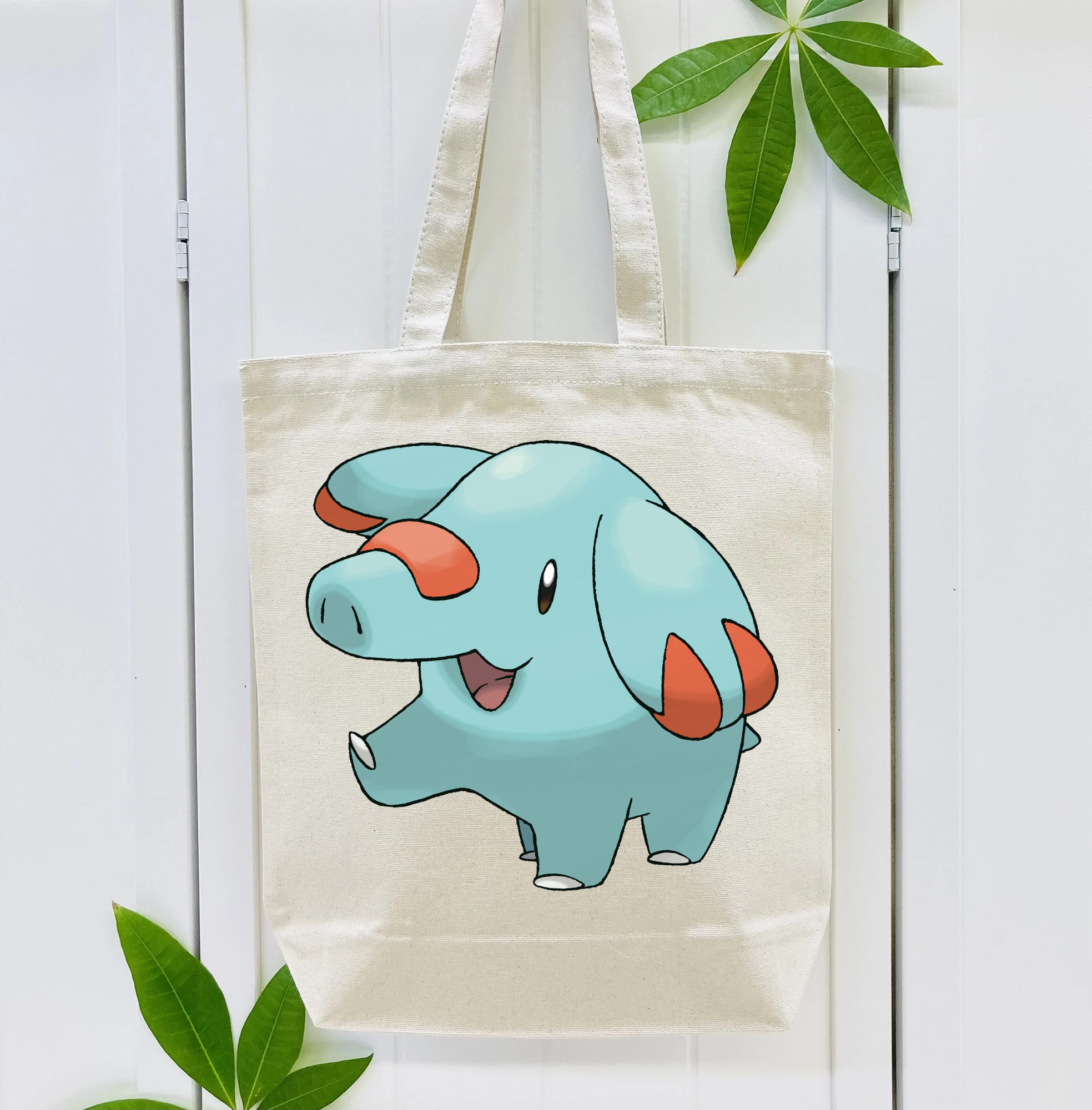 ポケットモンスター Pokémon 縦型キャンバス生地手提げバッグ　トートバッグ