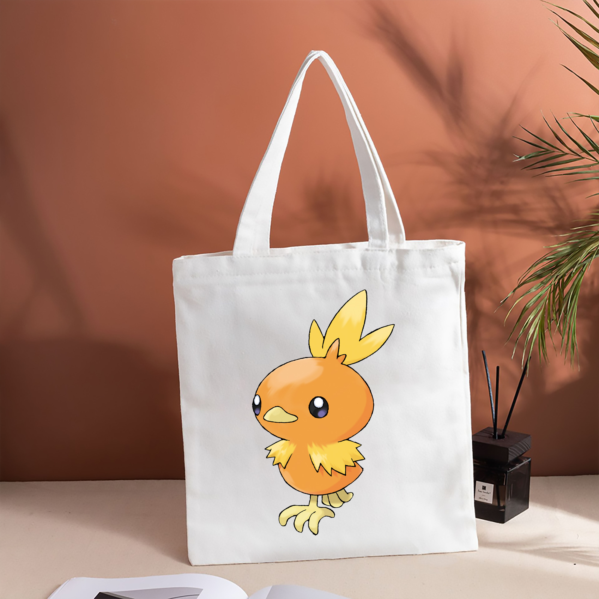 ポケットモンスター Pokémon 縦型キャンバス生地手提げバッグ　トートバッグ