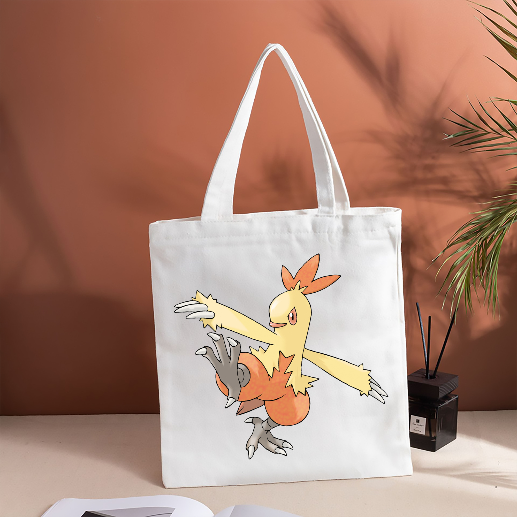 ポケットモンスター Pokémon 縦型キャンバス生地手提げバッグ　トートバッグ