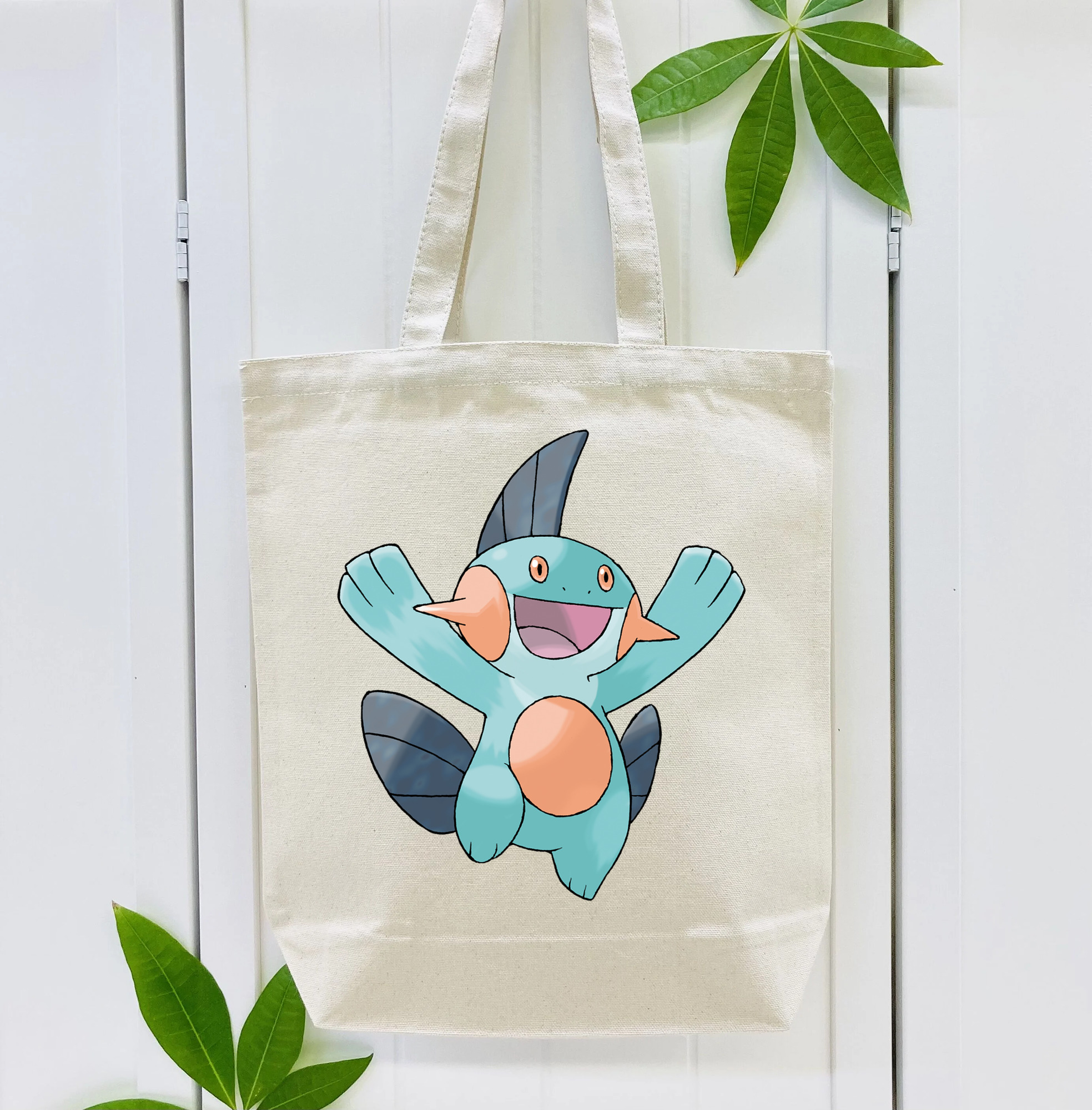 ポケットモンスター Pokémon 縦型キャンバス生地手提げバッグ　トートバッグ