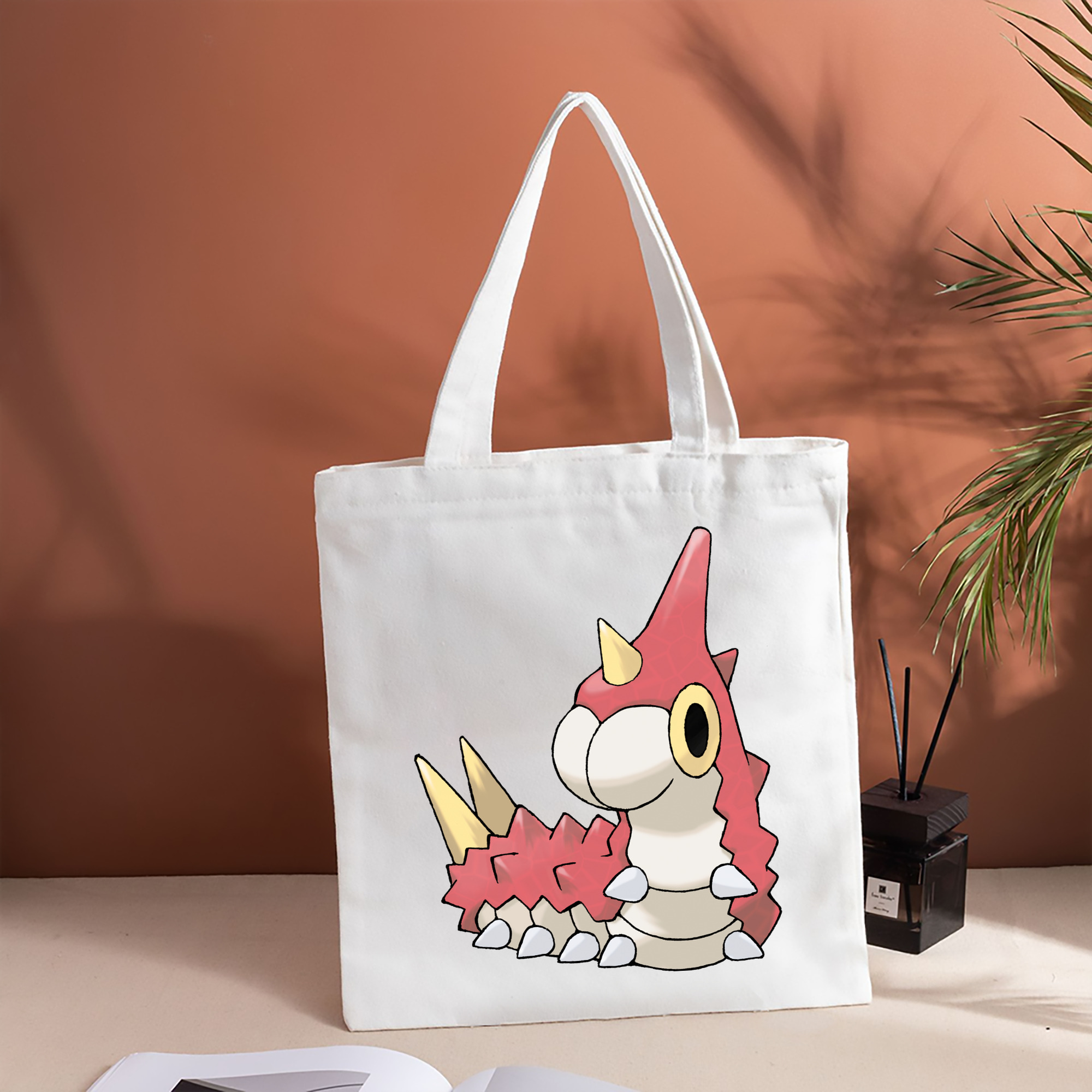 ポケットモンスター Pokémon 縦型キャンバス生地手提げバッグ　トートバッグ