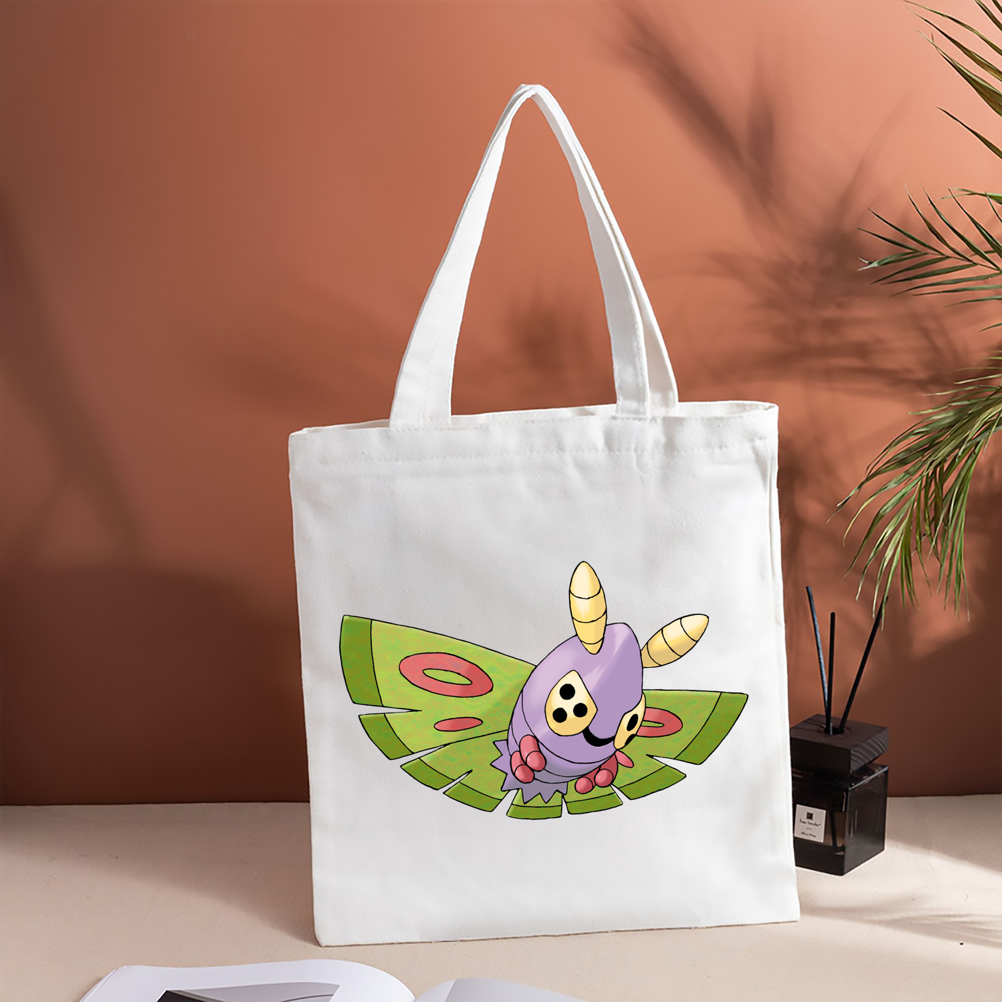 ポケットモンスター Pokémon 縦型キャンバス生地手提げバッグ　トートバッグ
