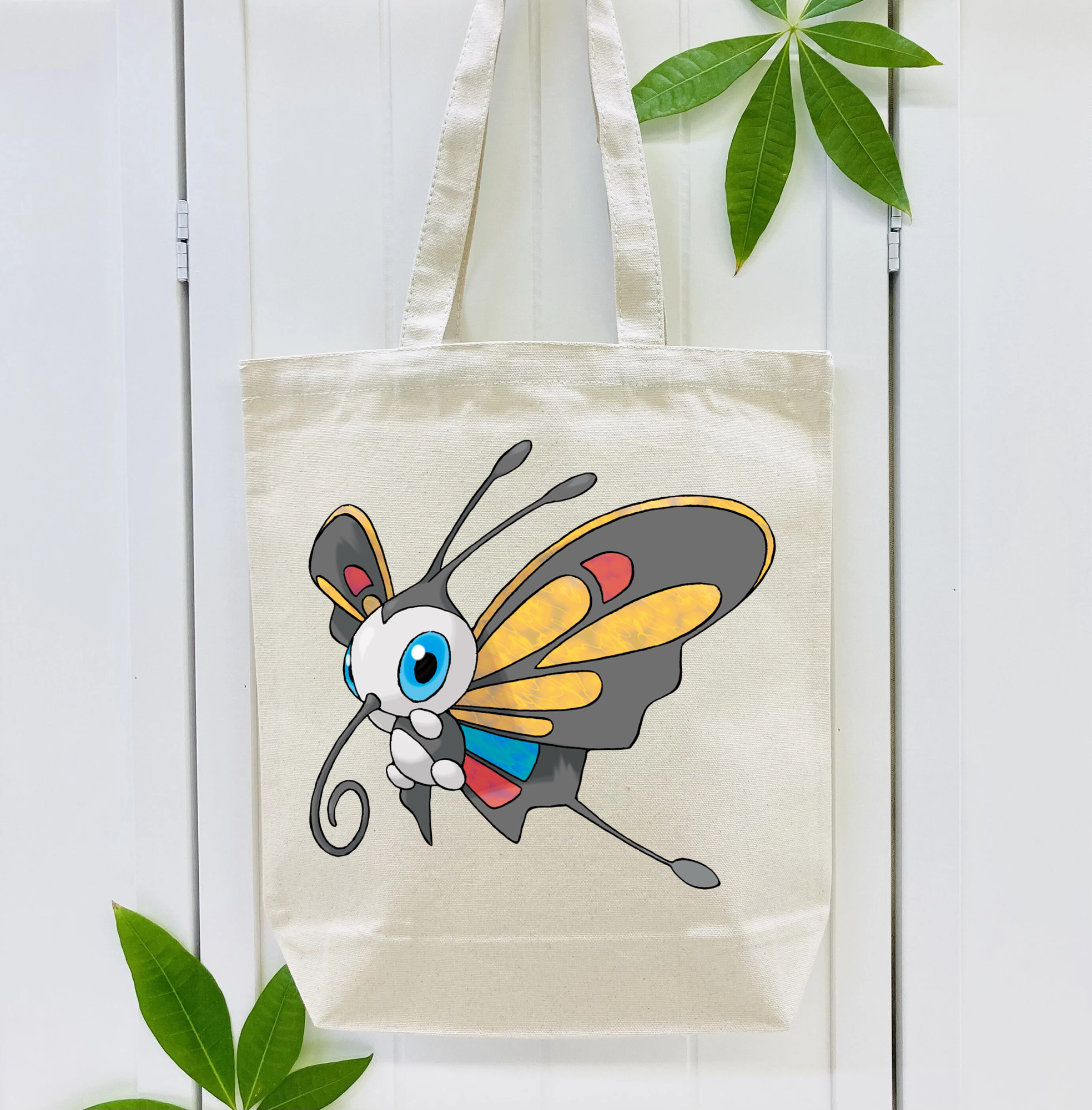 ポケットモンスター Pokémon 縦型キャンバス生地手提げバッグ　トートバッグ