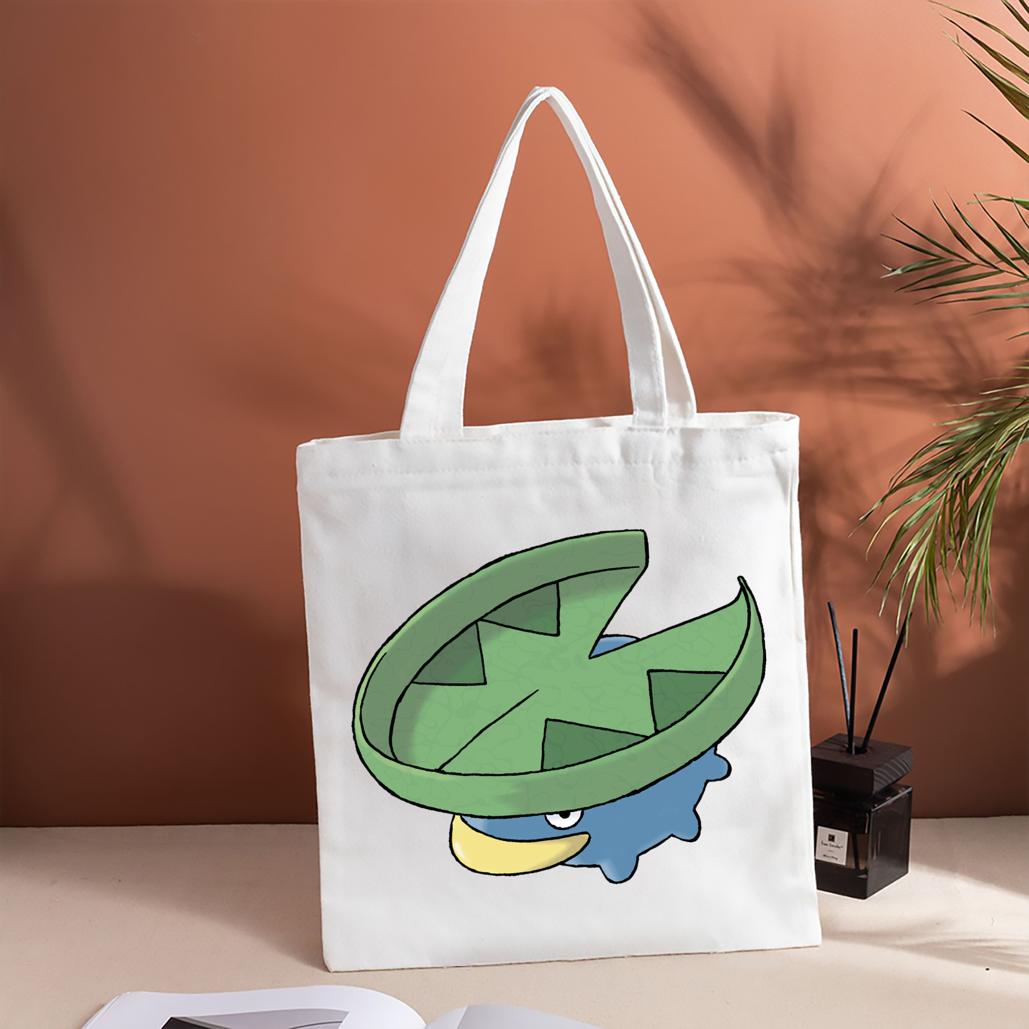 ポケットモンスター Pokémon 縦型キャンバス生地手提げバッグ　トートバッグ