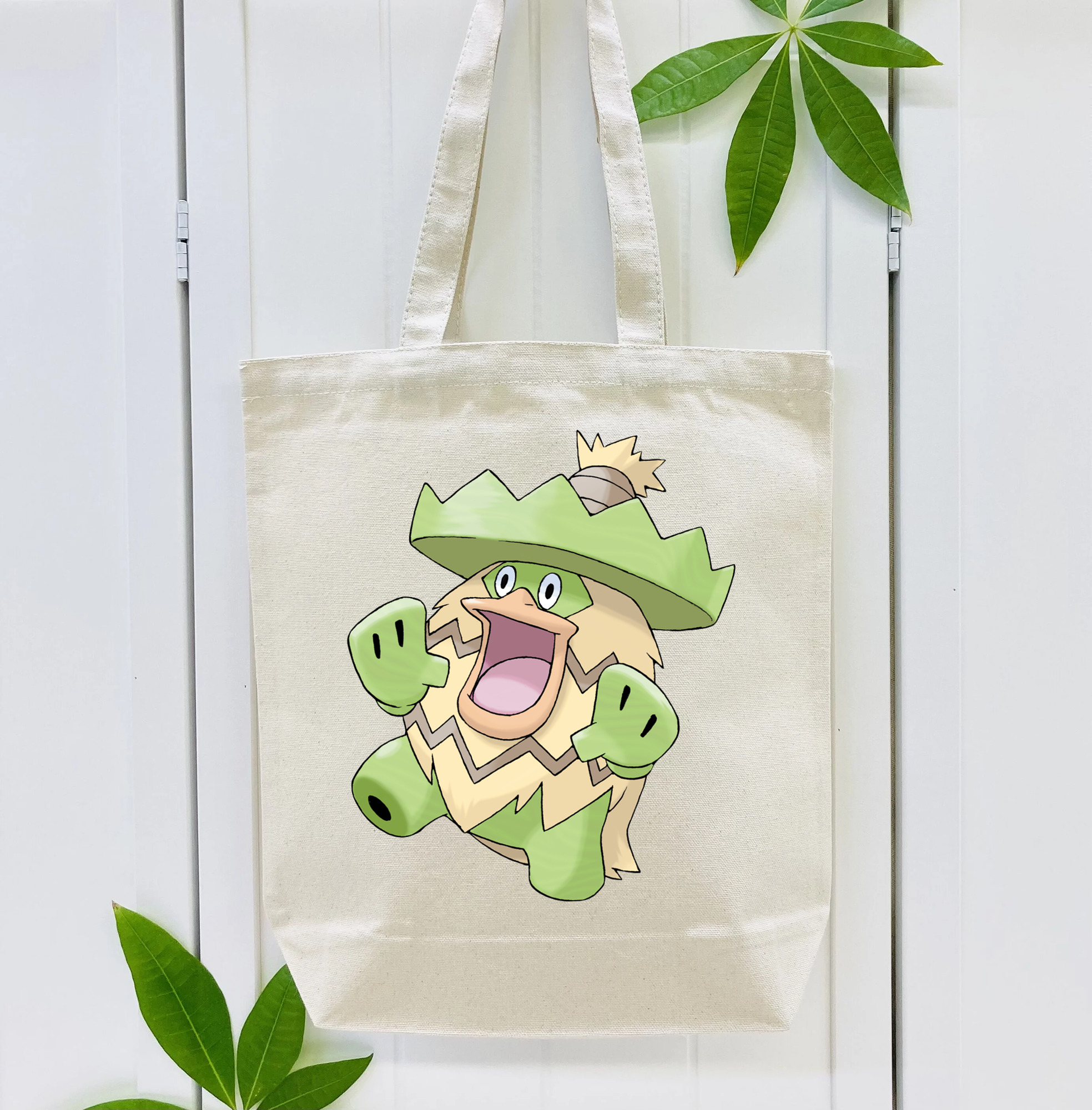 ポケットモンスター Pokémon 縦型キャンバス生地手提げバッグ　トートバッグ