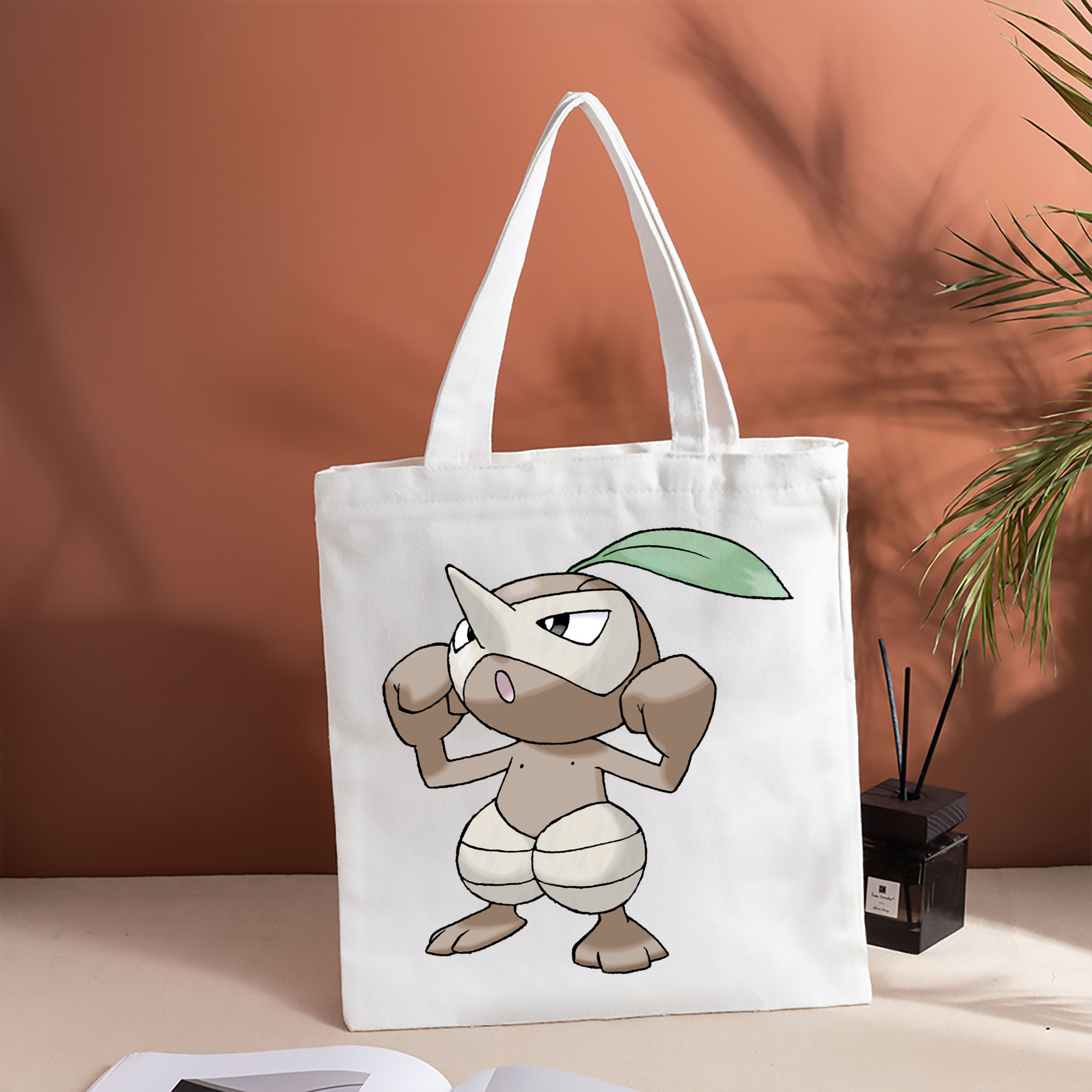 ポケットモンスター Pokémon 縦型キャンバス生地手提げバッグ　トートバッグ