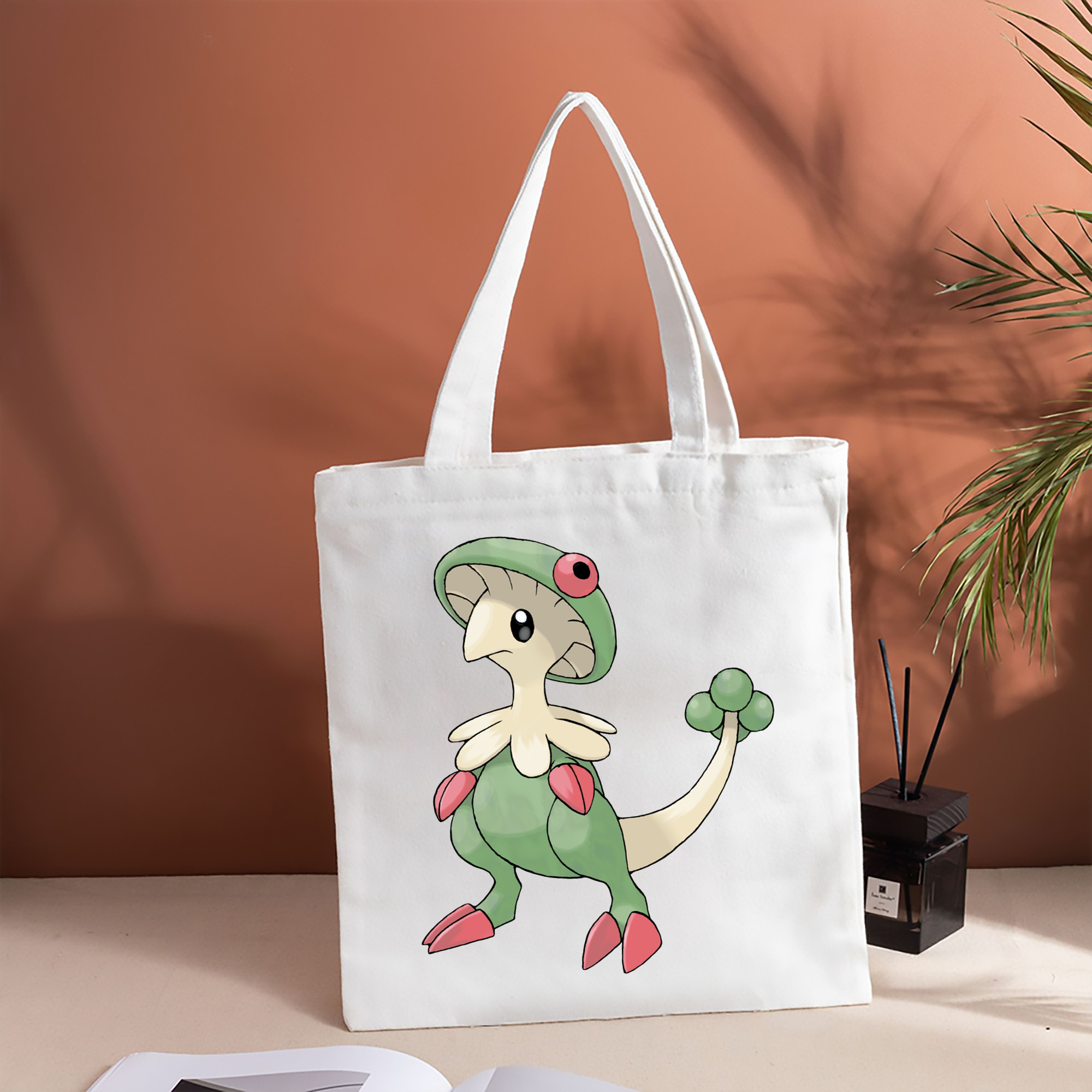 ポケットモンスター Pokémon 縦型キャンバス生地手提げバッグ　トートバッグ