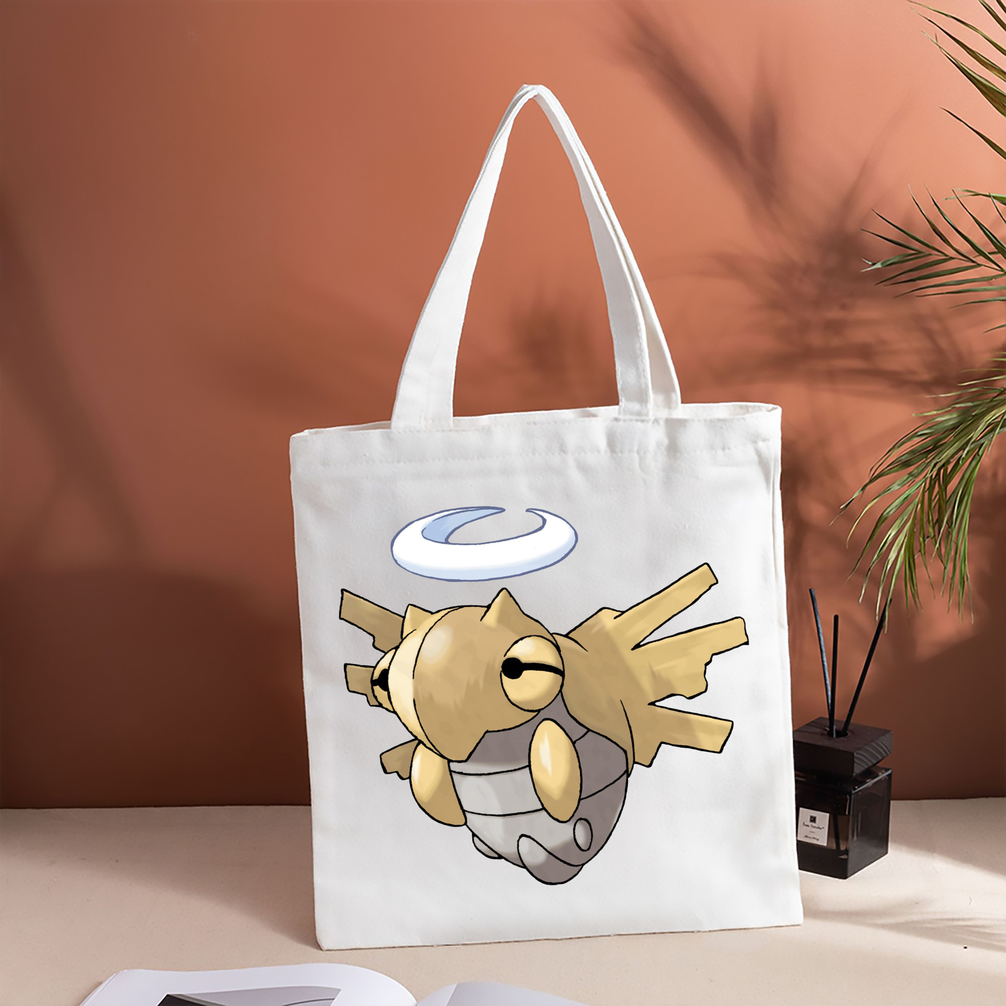 ポケットモンスター Pokémon 縦型キャンバス生地手提げバッグ　トートバッグ