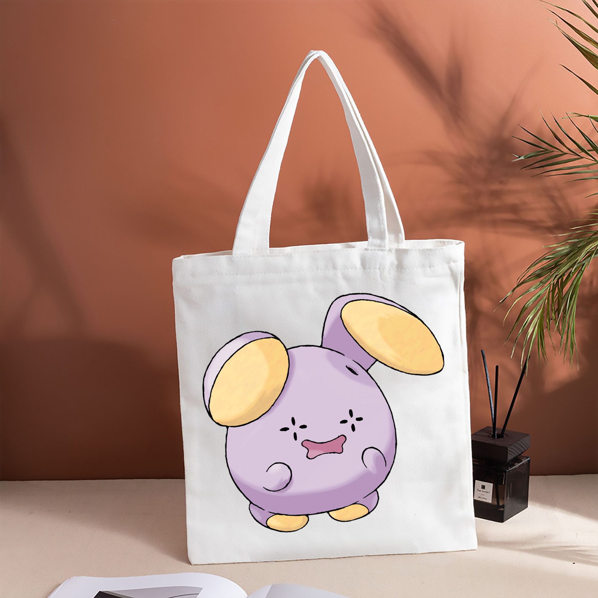 ポケットモンスター Pokémon 縦型キャンバス生地手提げバッグ　トートバッグ