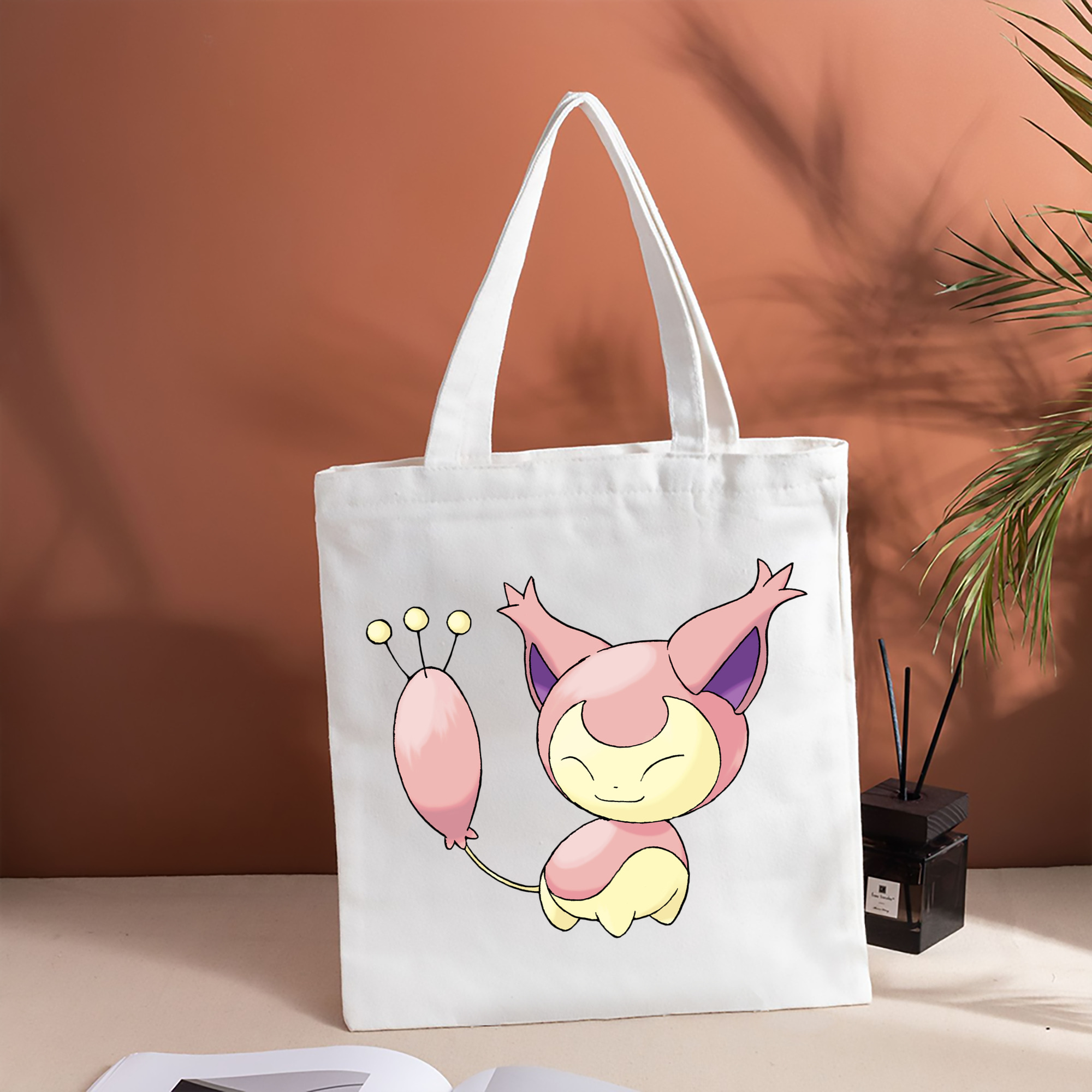 ポケットモンスター Pokémon 縦型キャンバス生地手提げバッグ　トートバッグ