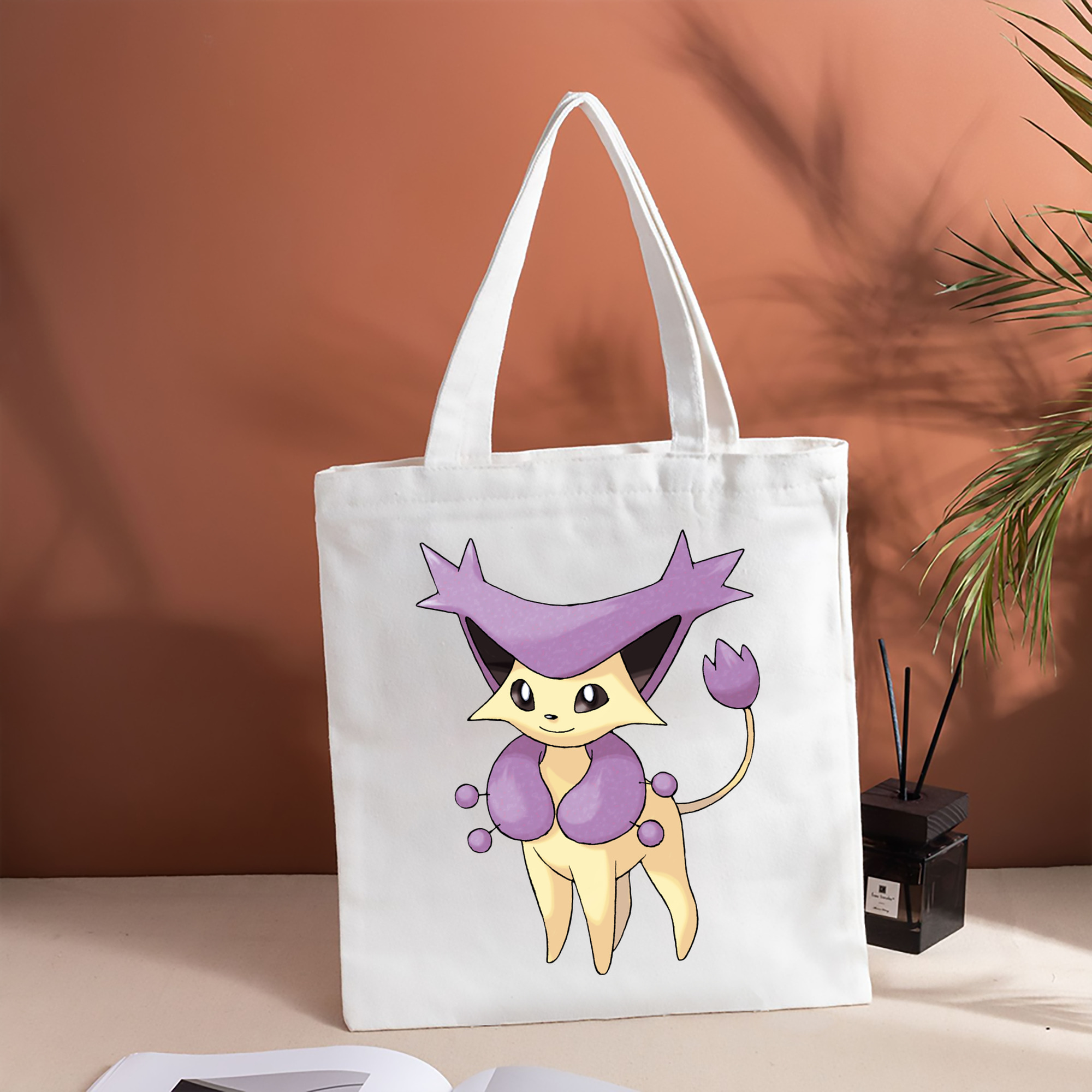 ポケットモンスター Pokémon 縦型キャンバス生地手提げバッグ　トートバッグ
