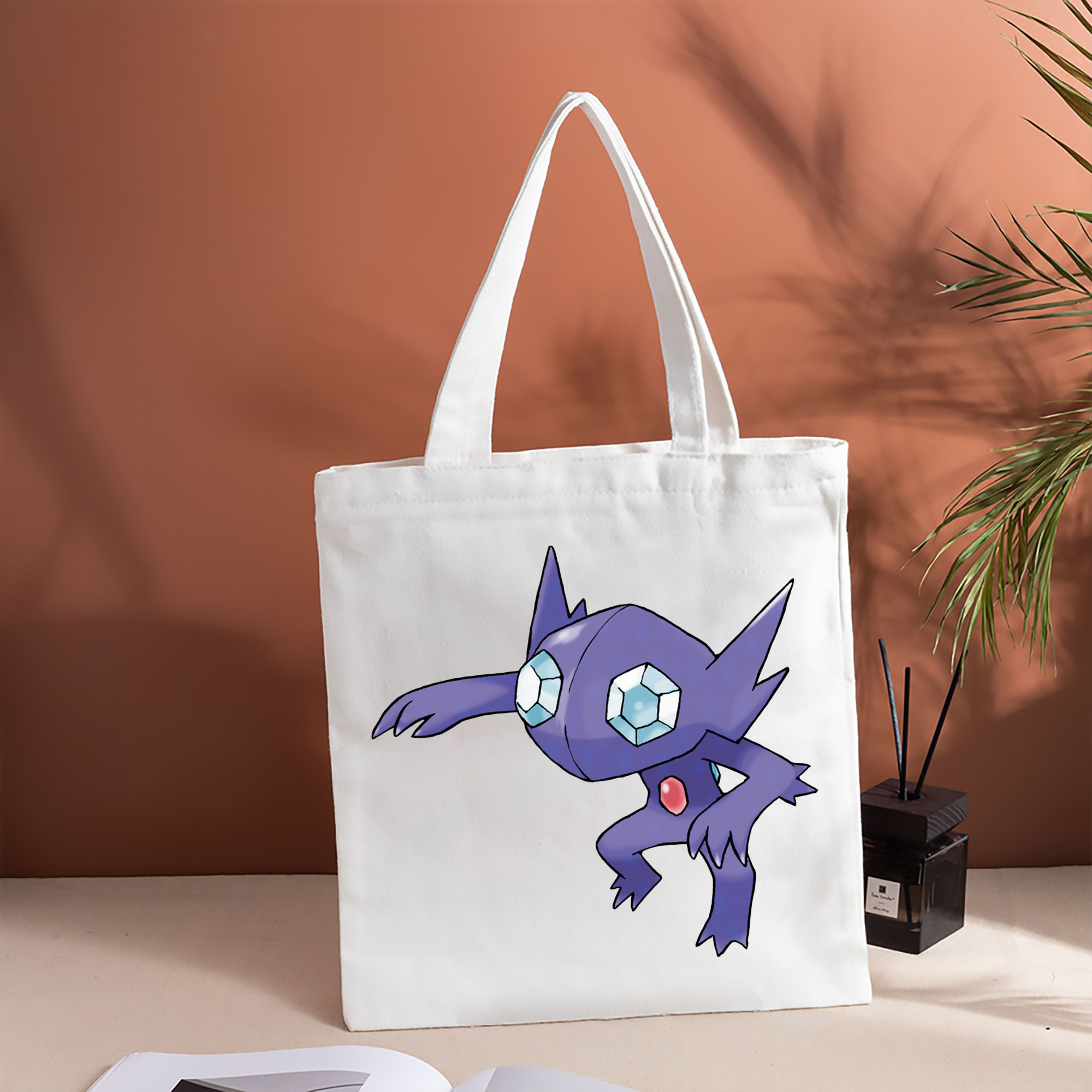 ポケットモンスター Pokémon 縦型キャンバス生地手提げバッグ　トートバッグ